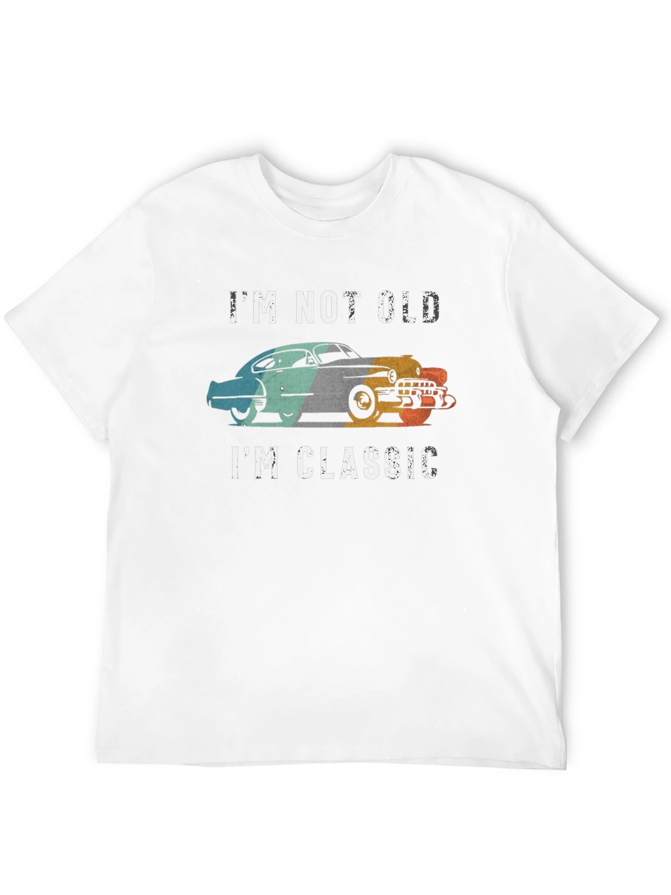 Black I'm Not Old I'm Classic Car T-Shirt view 12