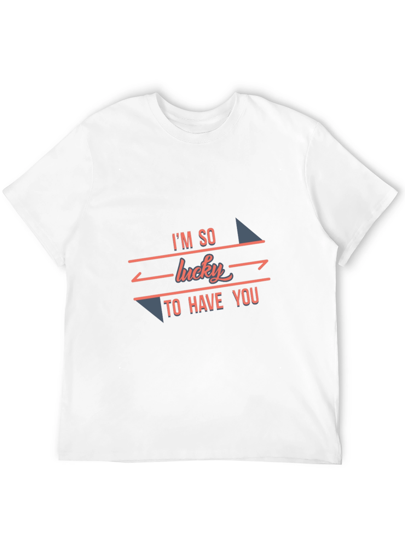 Black Lucky Black Tee - Soft Cotton Blend view 12