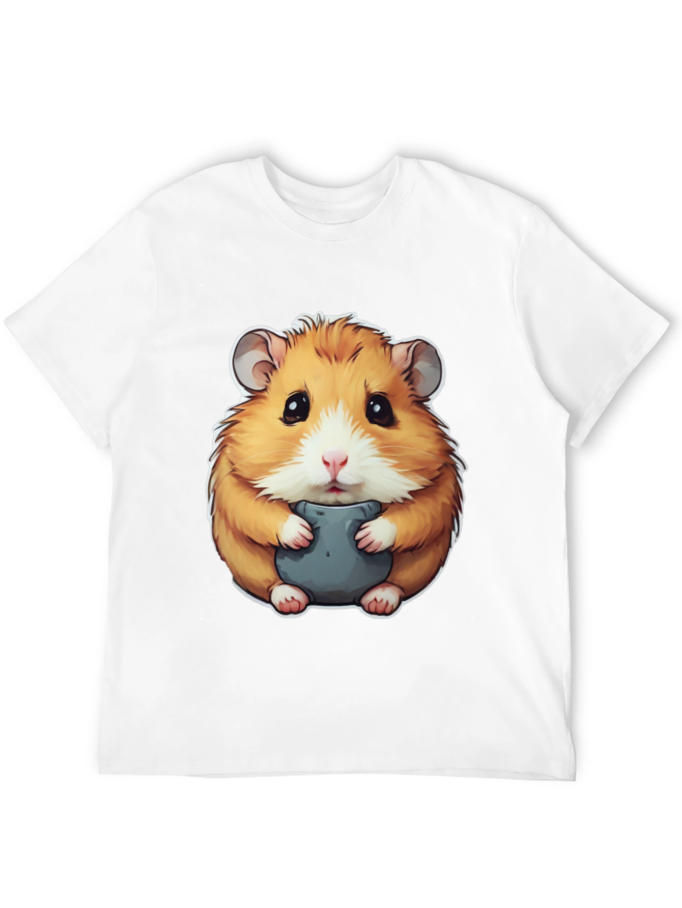 Black Hamster Graphic Tee - Cute Animal Design view 12