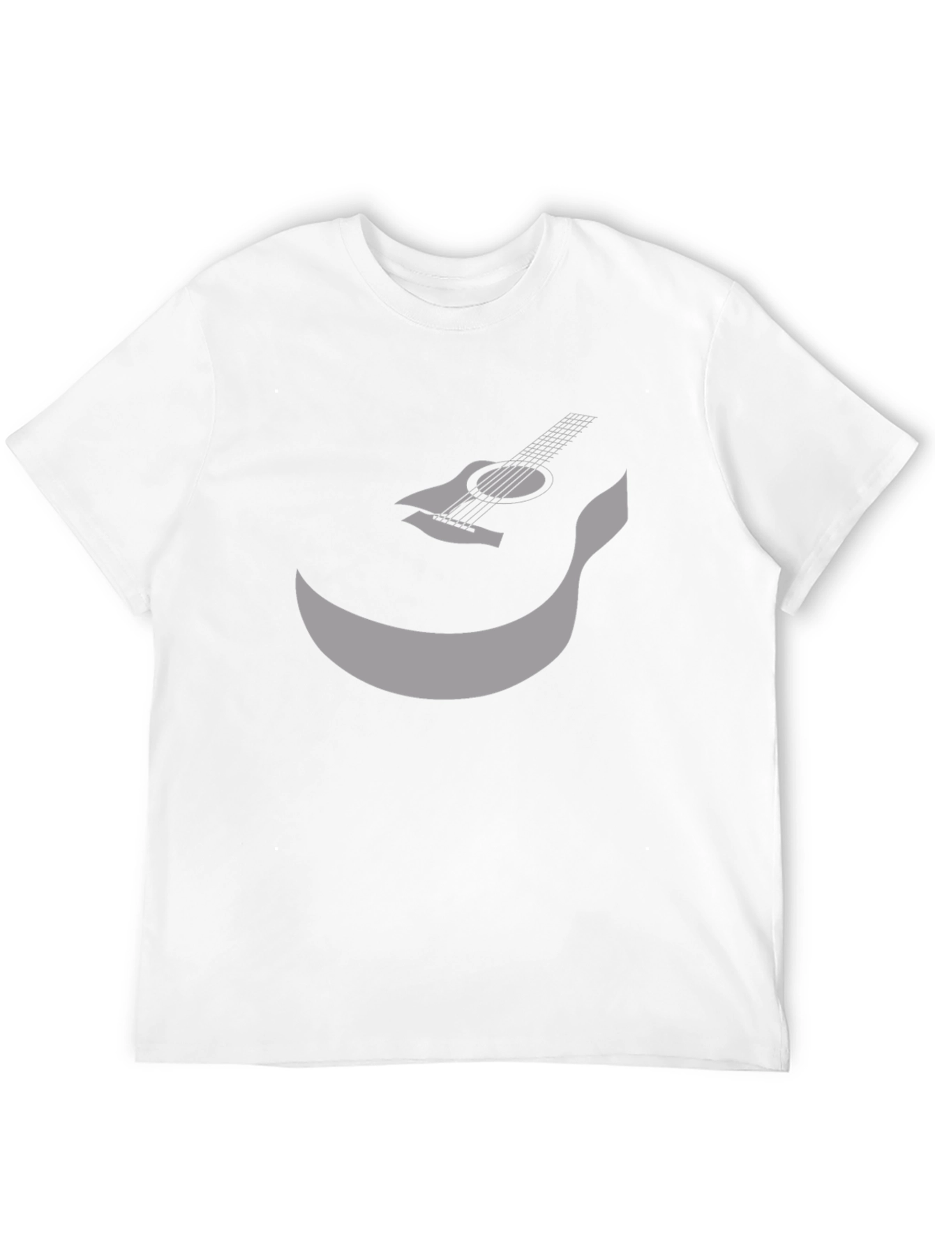 Black Guitar Graphic Tee - Stylish Music Lover's T-Shirt view 12