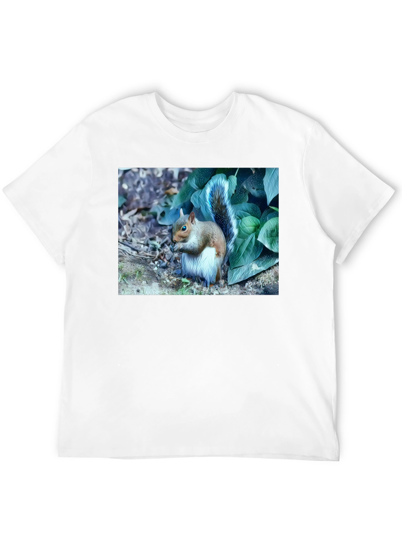 Black Squirrel T-Shirt: Nature Lover's Tee view 12