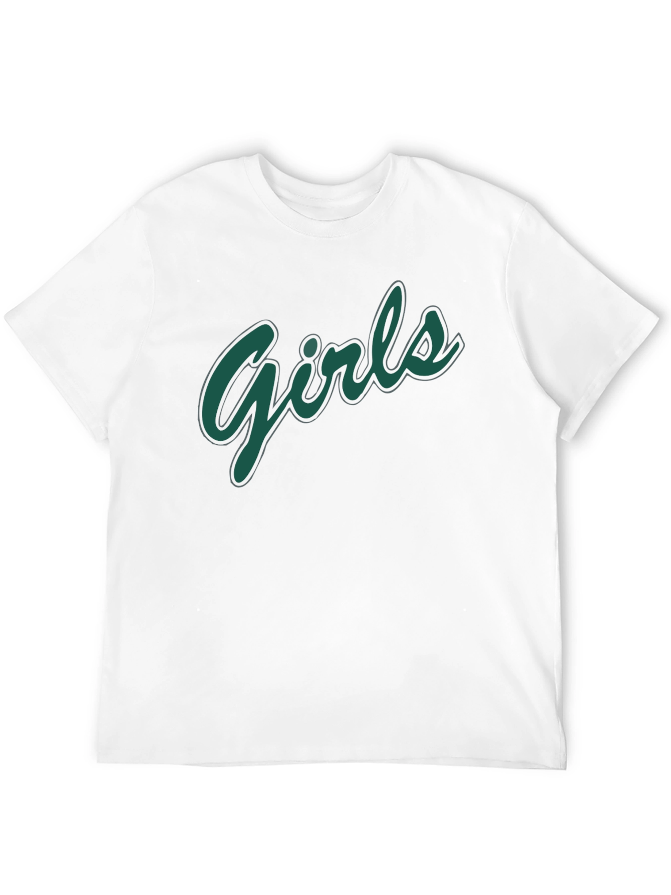 Black Girls Graphic Print Black T-Shirt view 12
