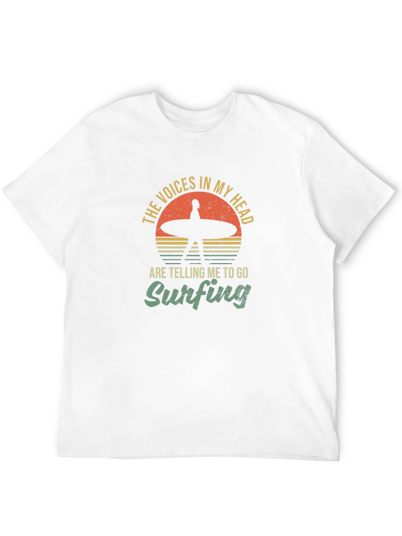 Black Surfing Voices Graphic Tee view 12