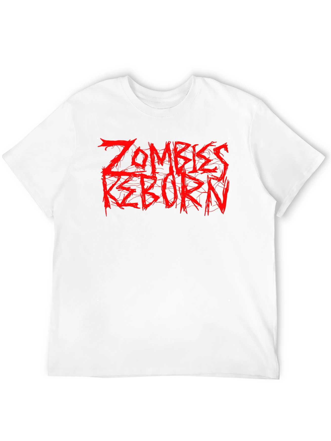 Black Zombies Reborn Black Graphic T-Shirt view 12