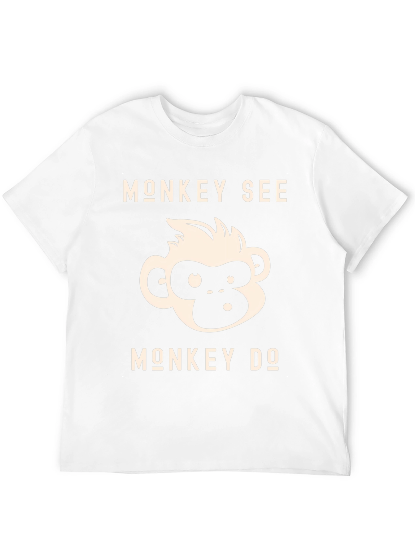 Black Monkey See Monkey Do Graphic Tee view 12