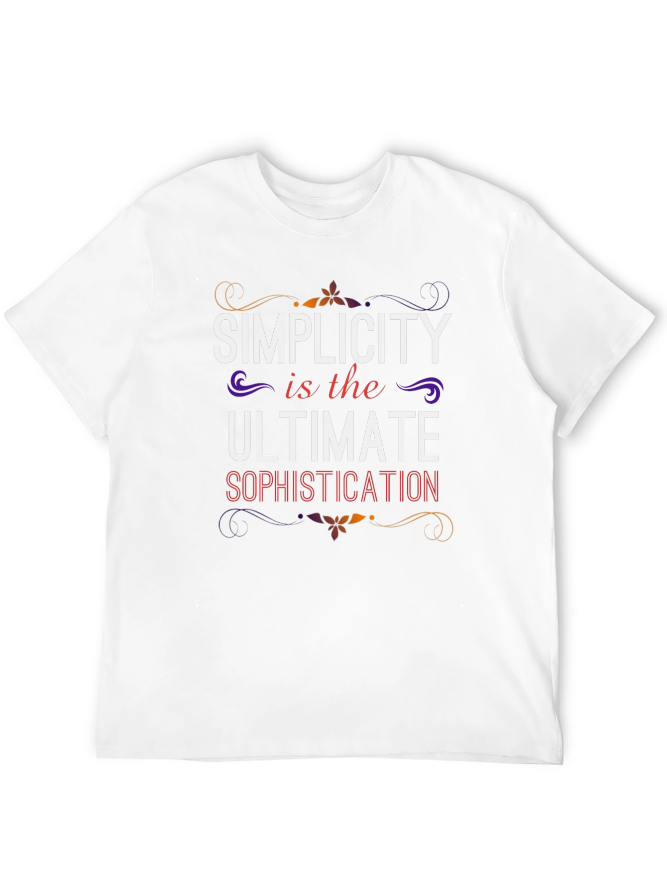 Simplicity T-Shirt - Sophisticated Black Tee - 12