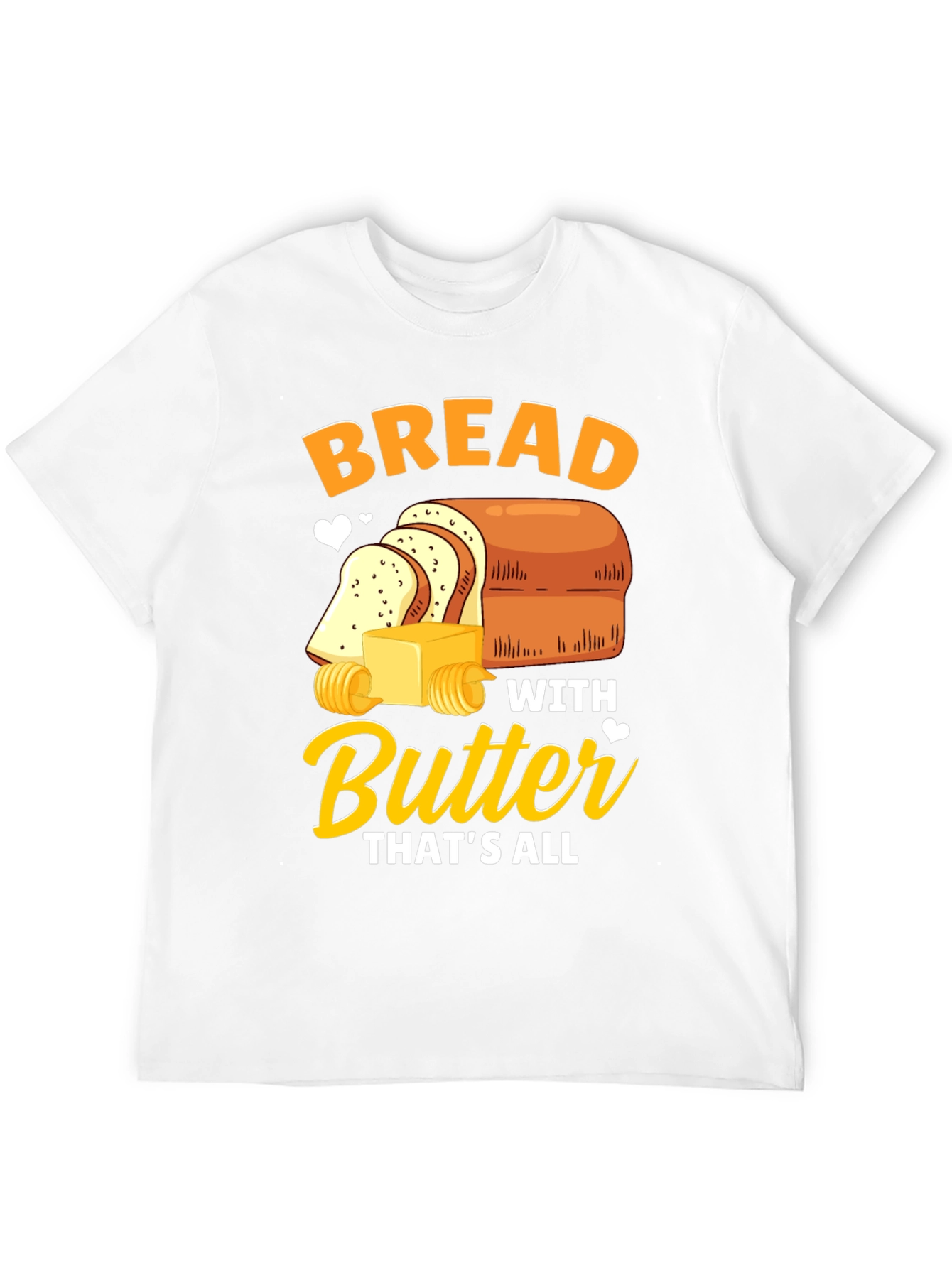 Black Bread with Butter T-Shirt - Funny Foodie Tee view 12