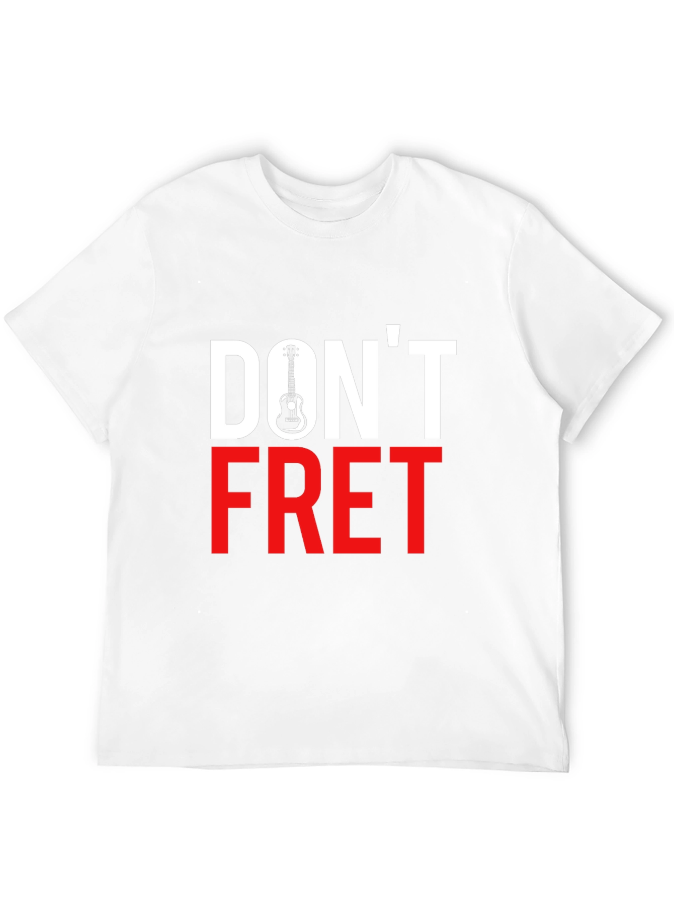 Black Don't Fret Guitar T-Shirt view 12