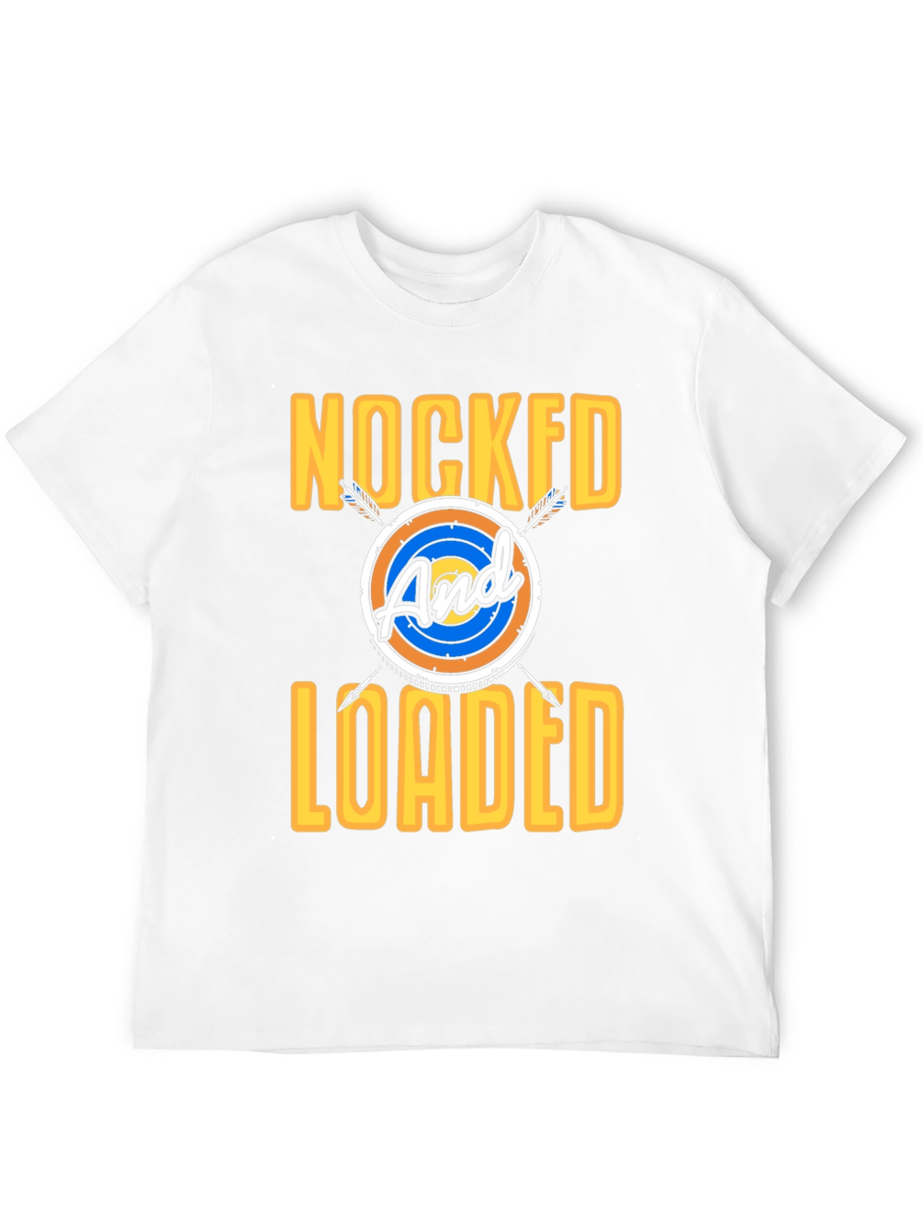Black Archery "Nocked and Loaded" Graphic T-Shirt view 12