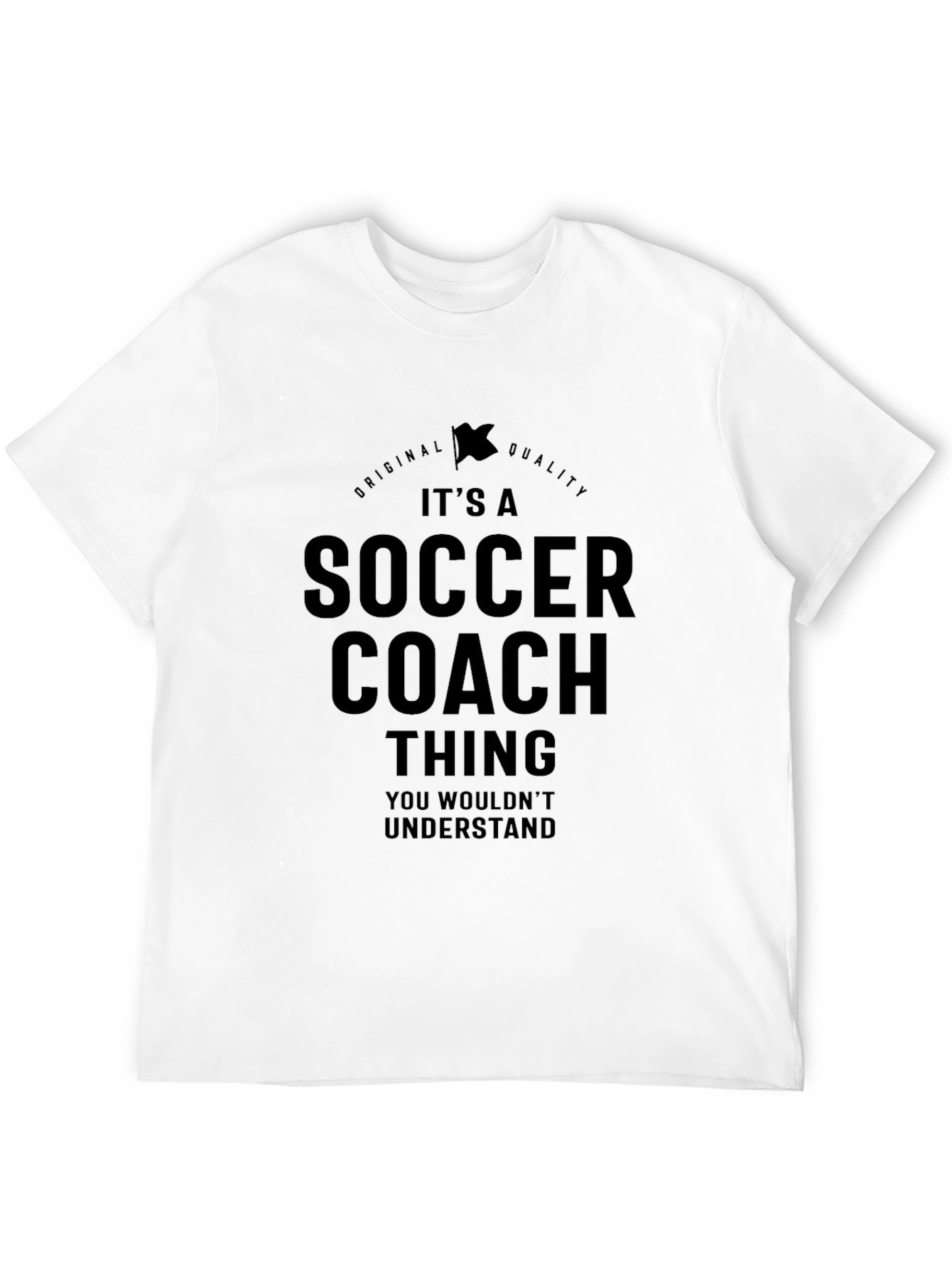 Black It's a Soccer Coach Thing T-Shirt view 12