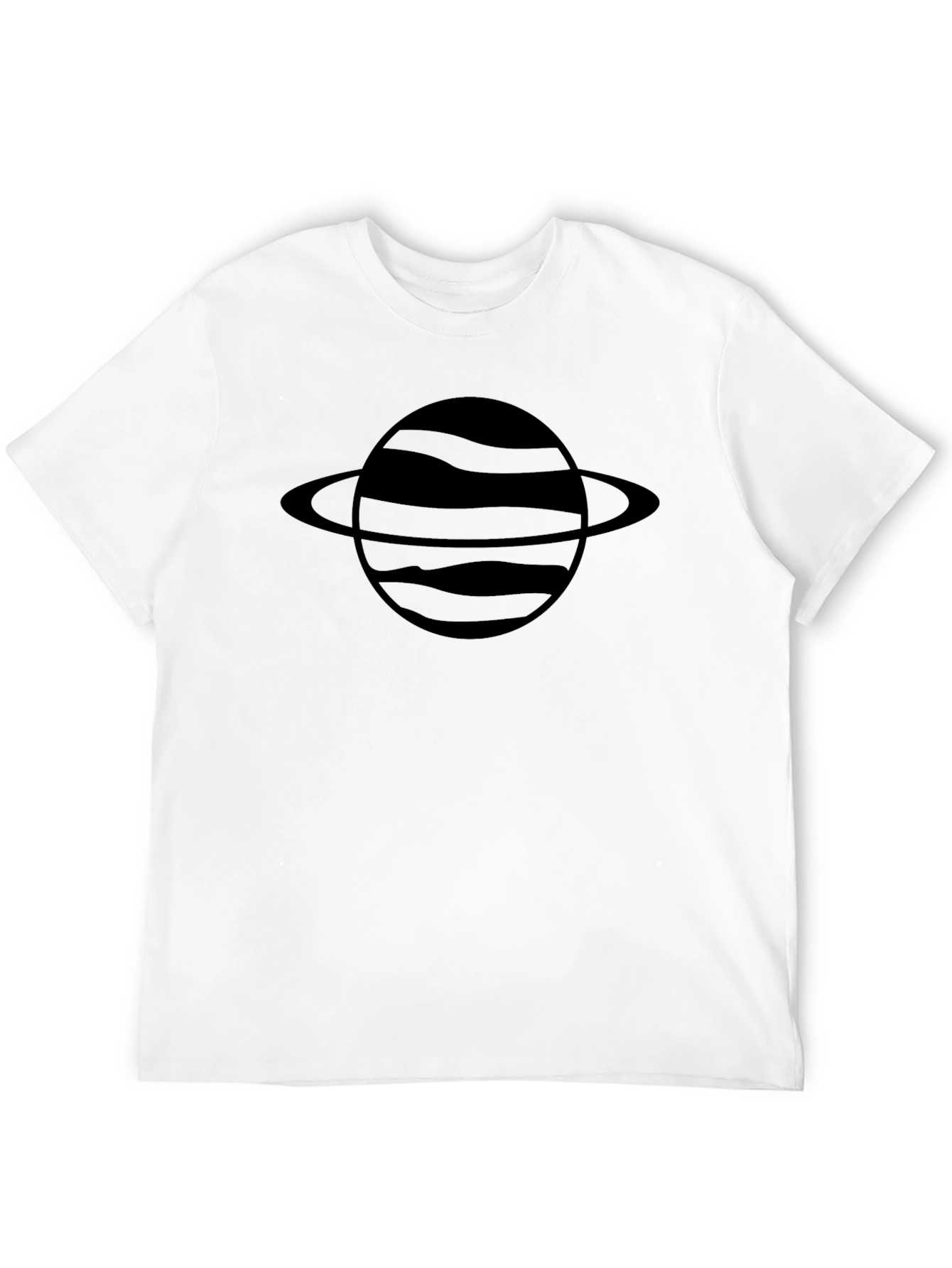 Black Planet Graphic Black T-Shirt - Stylish & Unique Design view 12