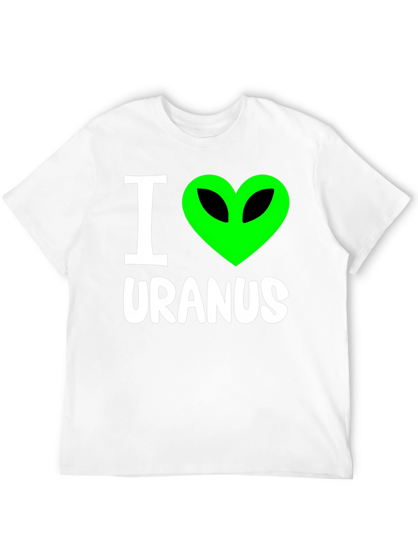 Black I Love Uranus Graphic T-Shirt view 12