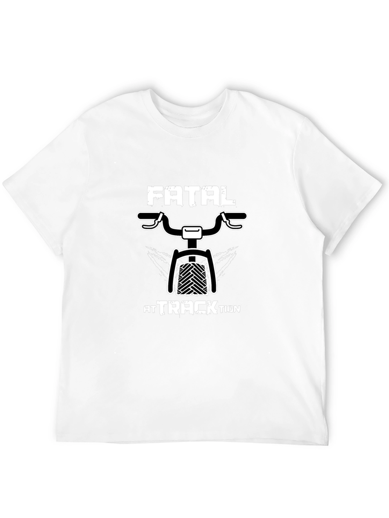 Black Fatal Attraction T-Shirt - Biker Design view 12