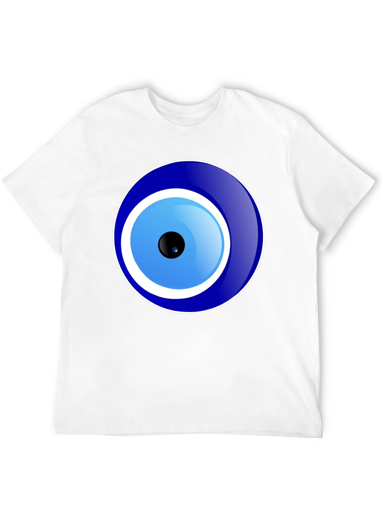Black Evil Eye Graphic T-Shirt - Unisex Black Tee view 12
