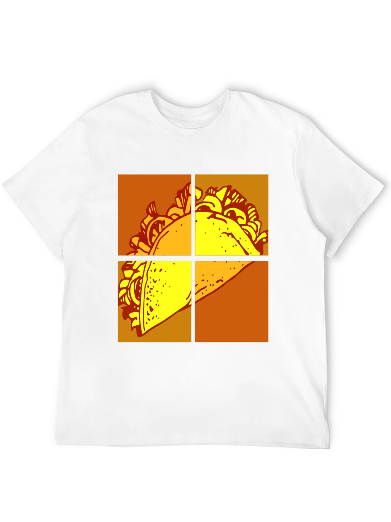 Black Taco T-Shirt - Graphic Novelty Tee view 12