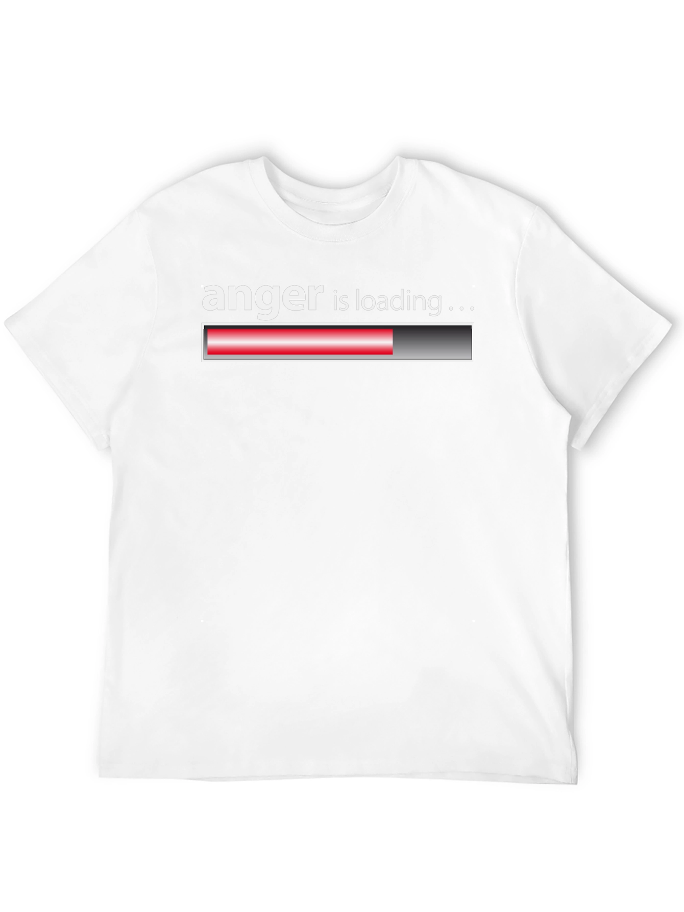 Black Anger is Loading T-Shirt - Funny Graphic Tee view 12