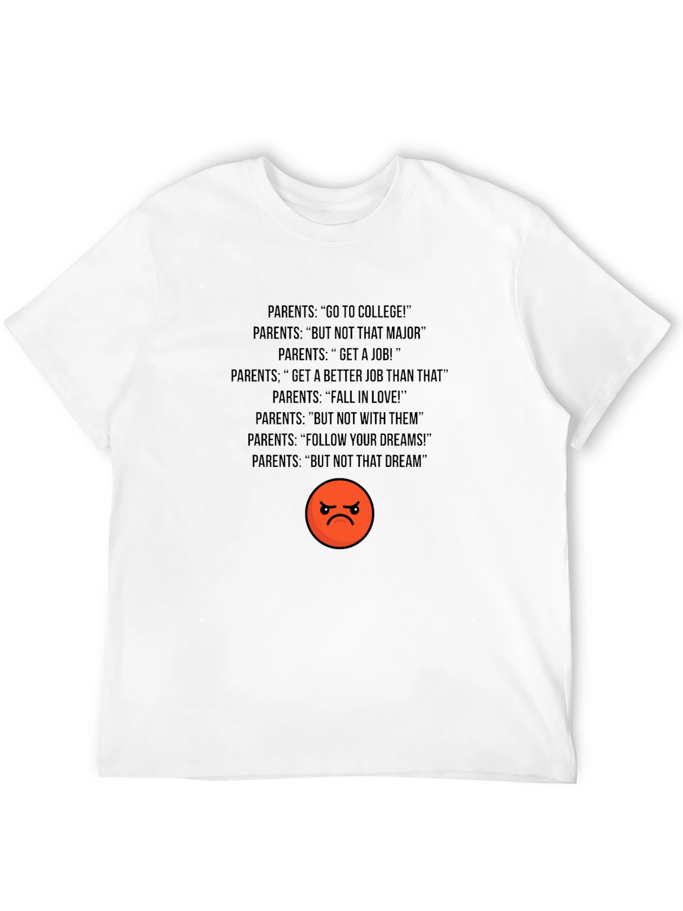 Humorous "Parents" T-Shirt - 12
