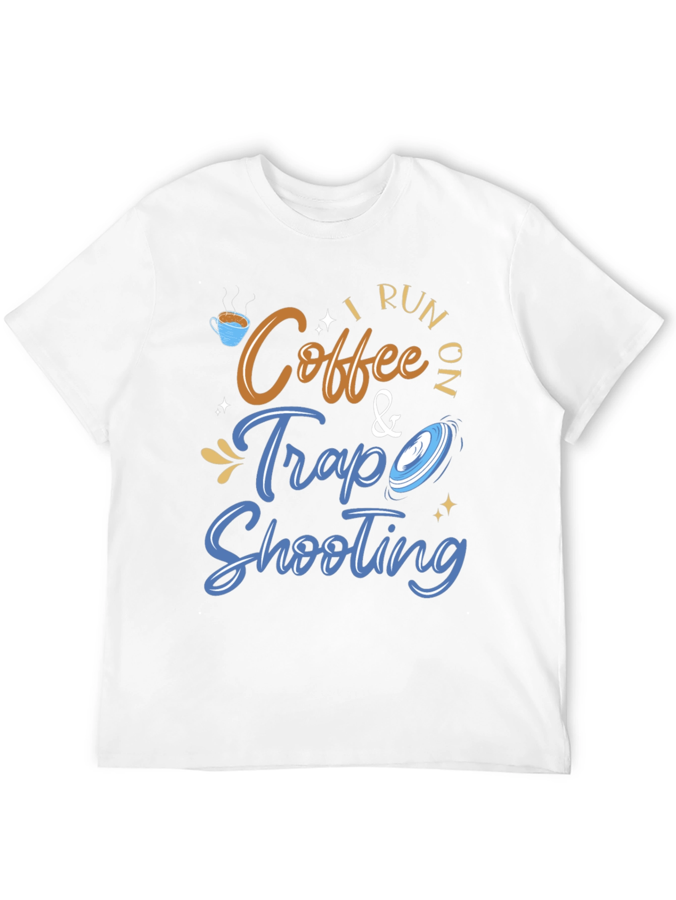 Black Coffee & Trap Shooting Graphic Tee view 12