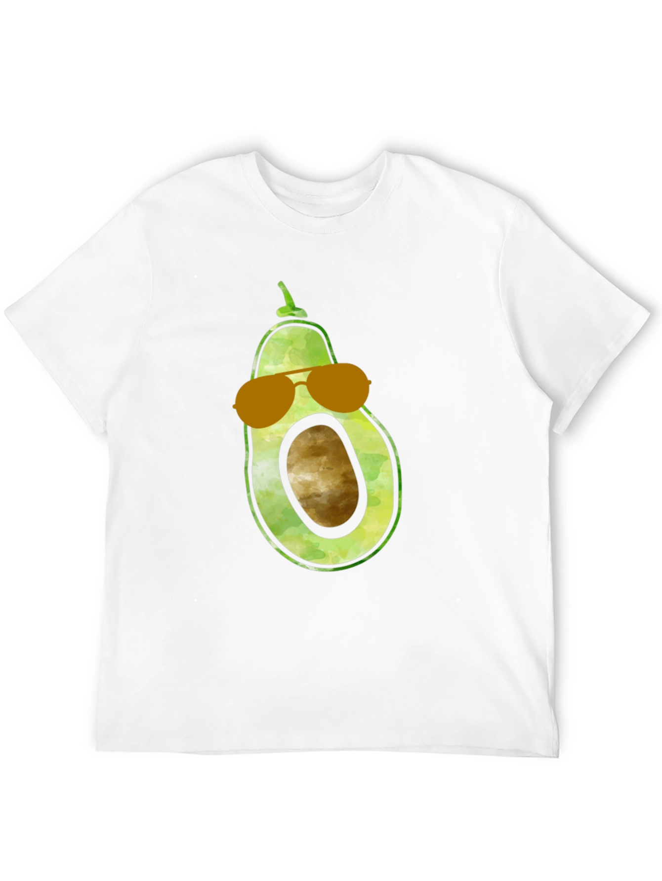 Black Cool Avocado Graphic Tee view 12