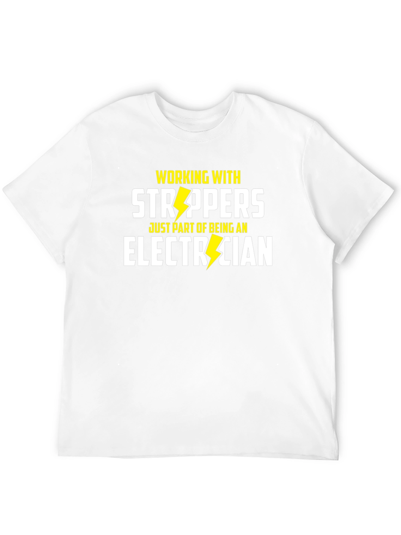 Black Strippers Electrician T-Shirt view 12