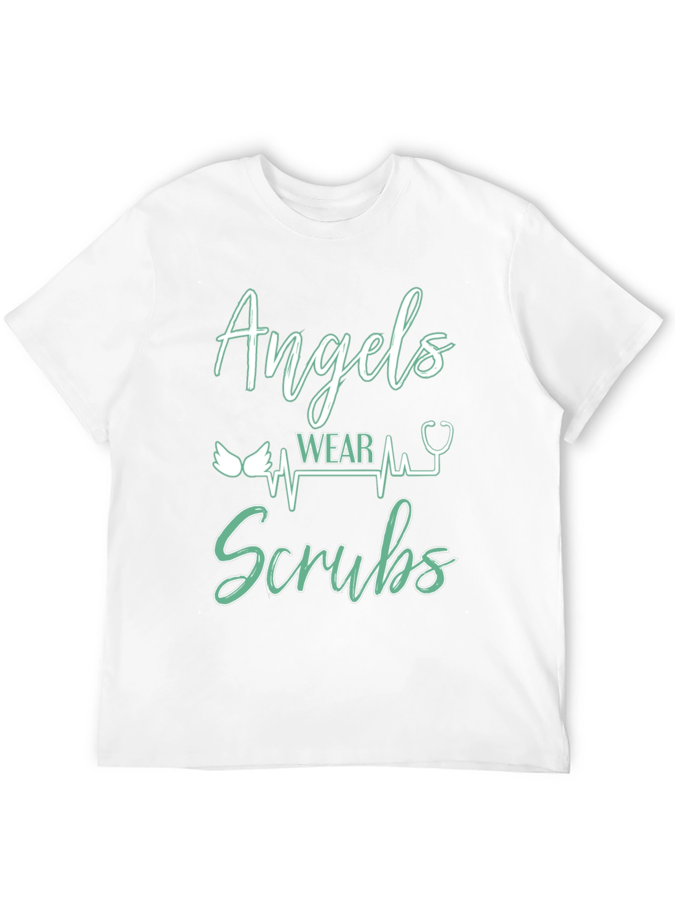 Black Angels Wear Scrubs Graphic Tee view 12