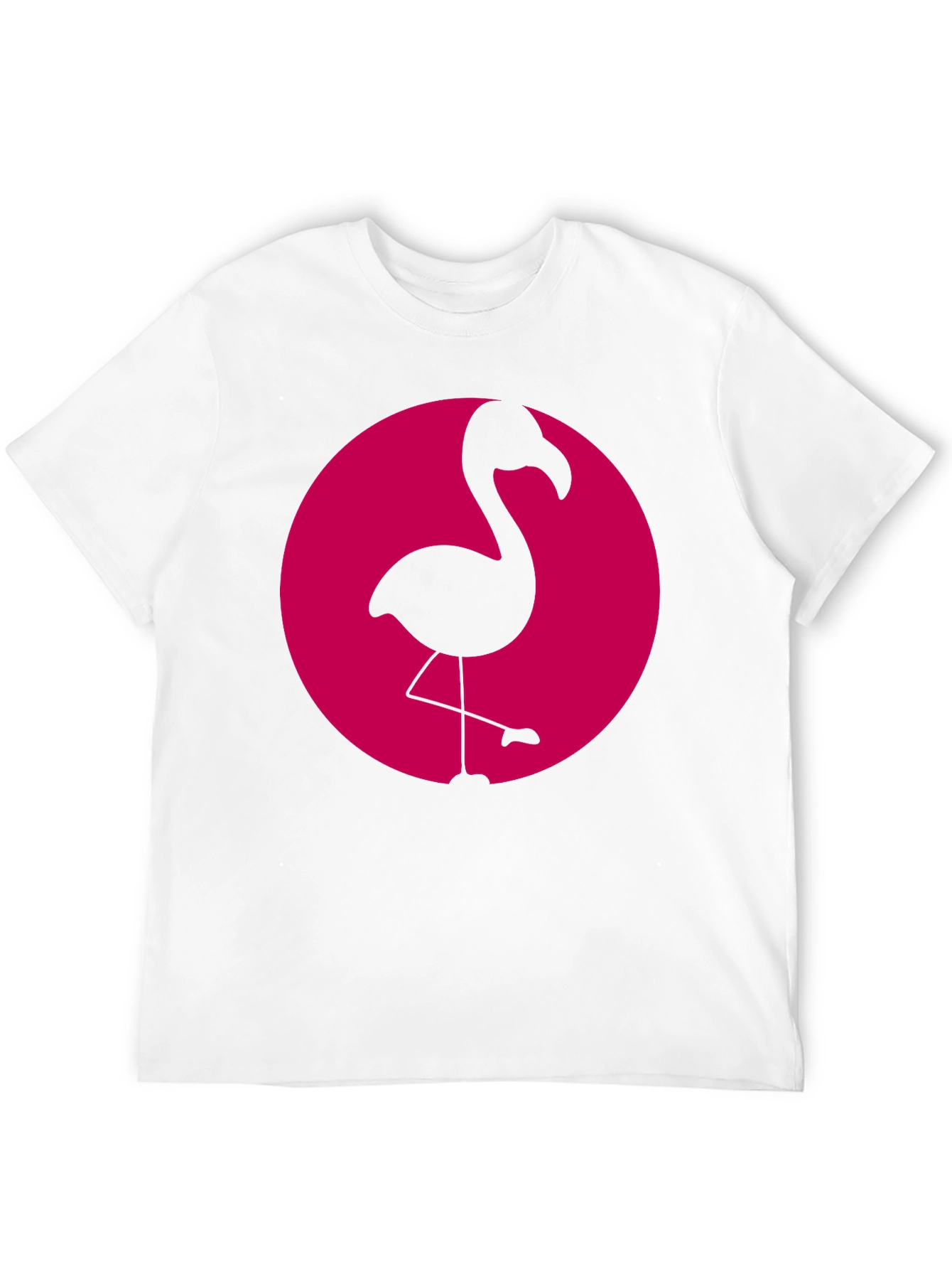 Black Flamingo Graphic Tee - Black Cotton Casual Shirt view 12