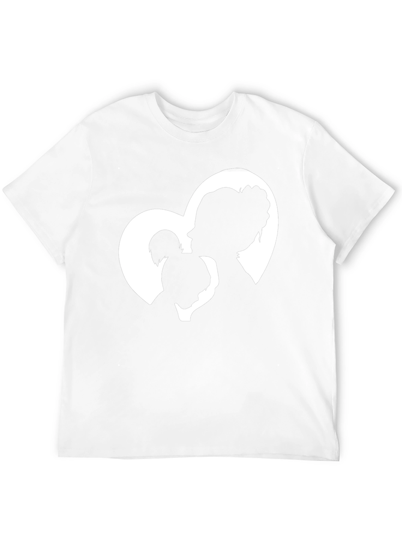 Black Mother & Daughter Heart Graphic T-Shirt view 12