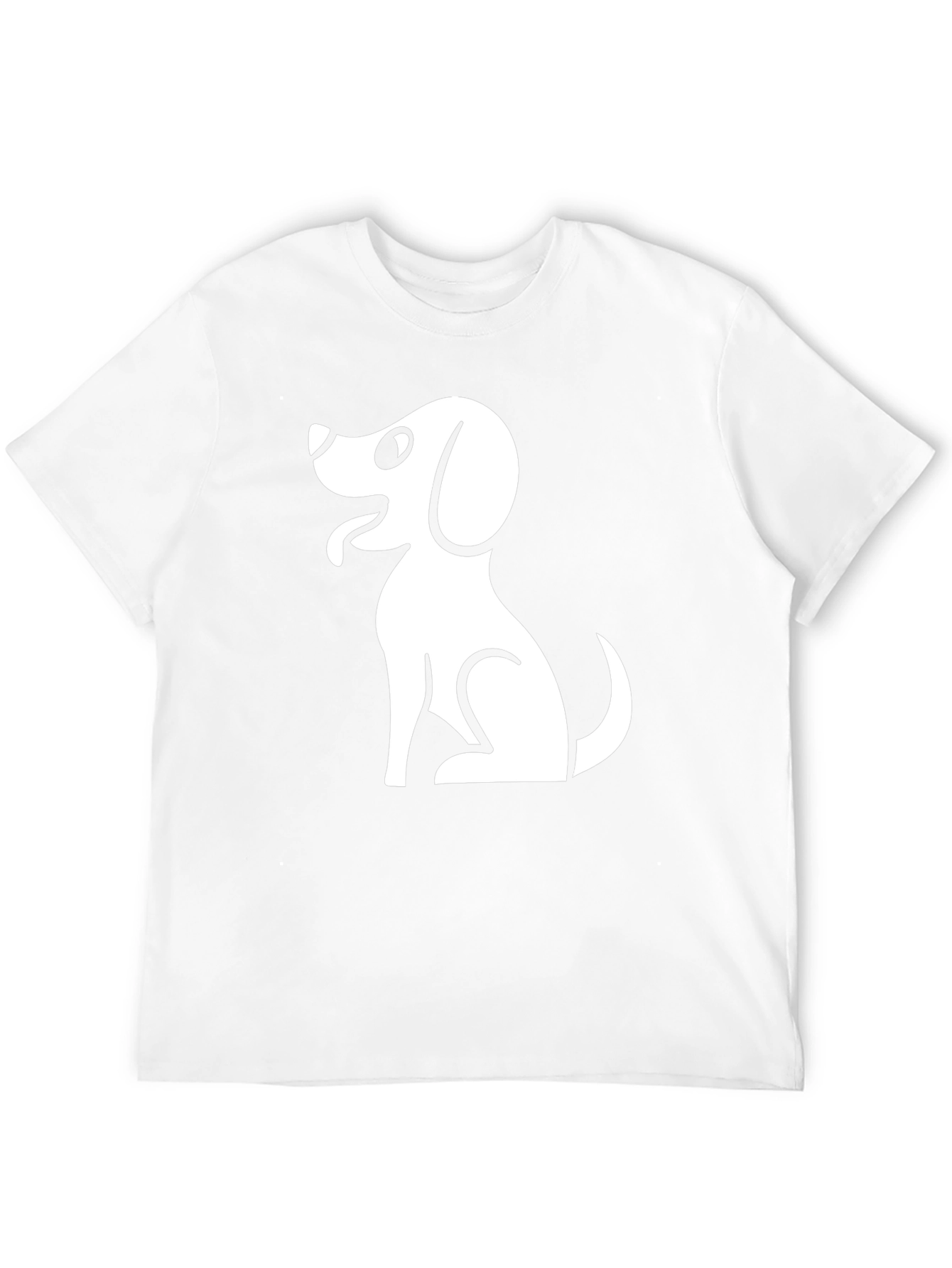 Black Dog Graphic Black T-Shirt - Cute Puppy Design view 12