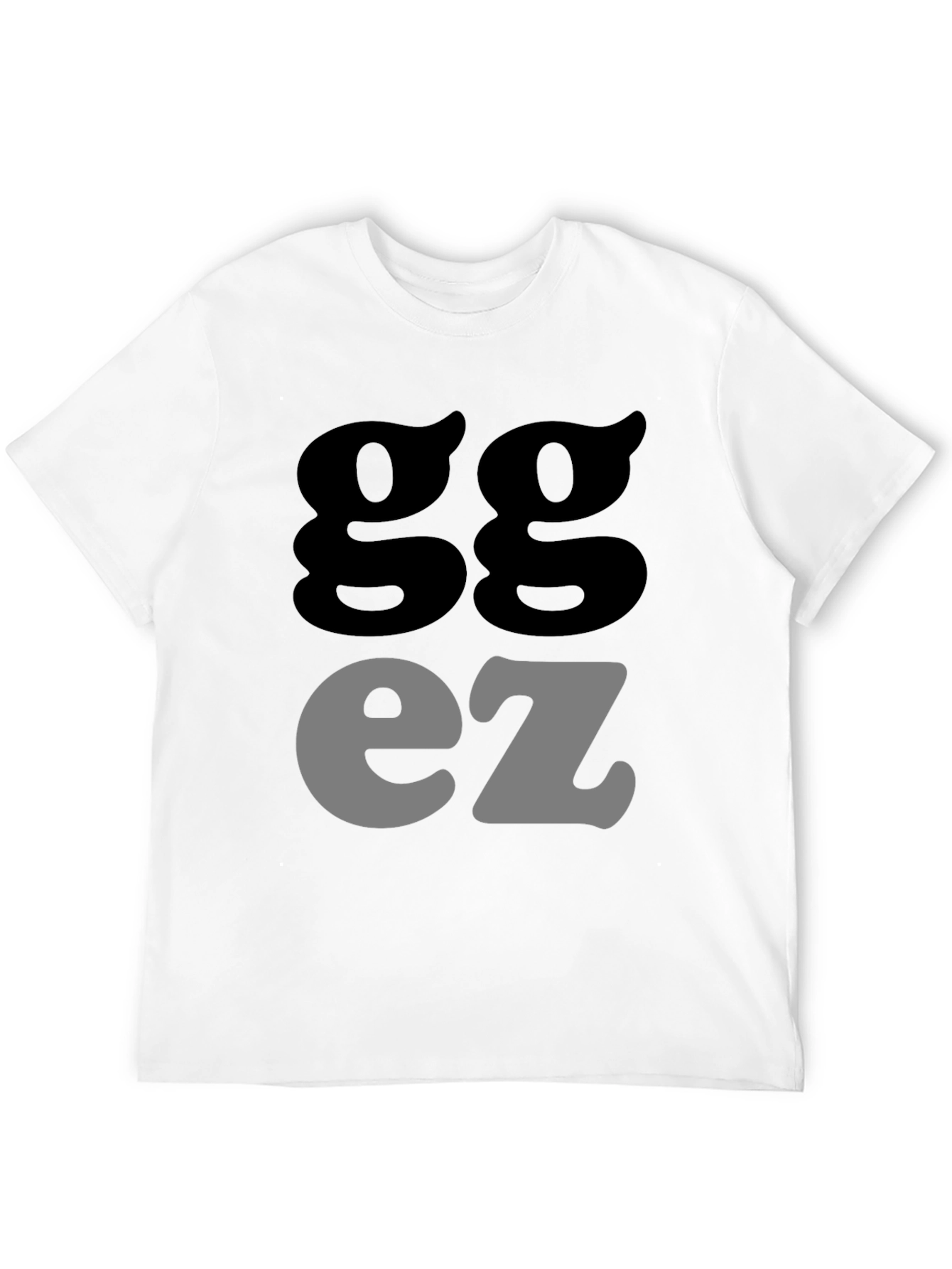 Black GG EZ Graphic Tee - Gamer T-Shirt view 12