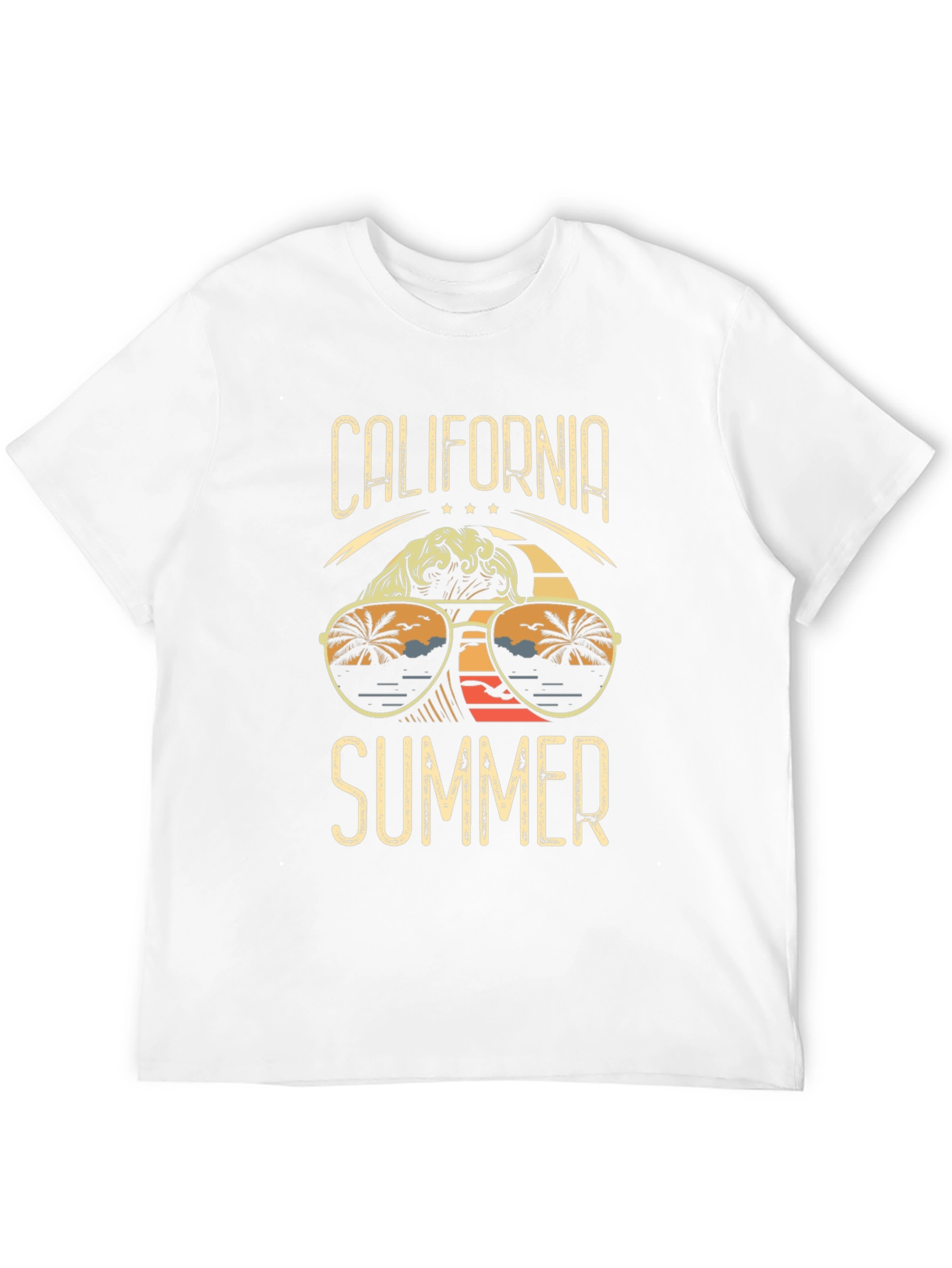 Black California Summer Graphic Tee view 12
