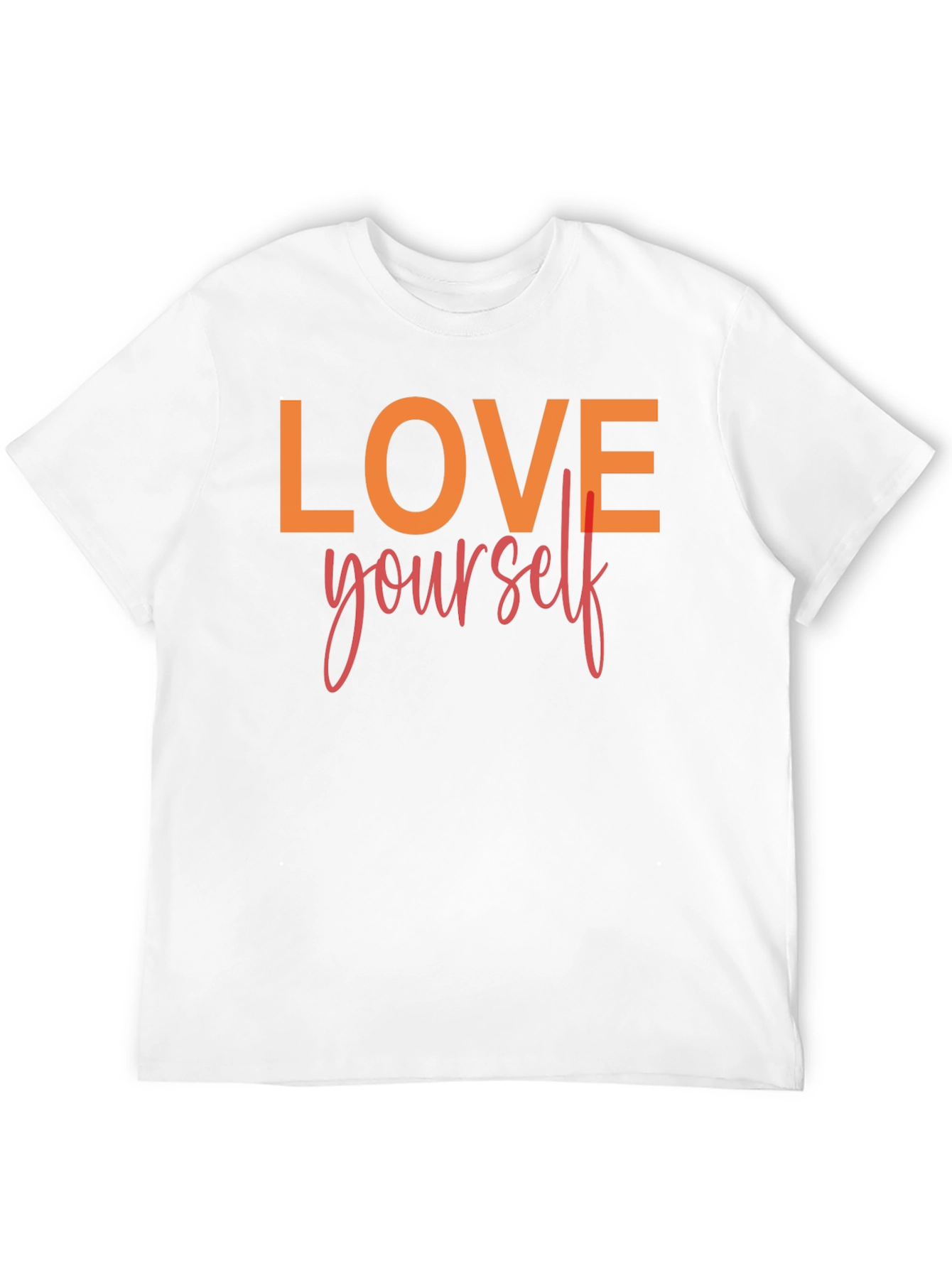 Black Love Yourself Graphic Tee - Black view 12