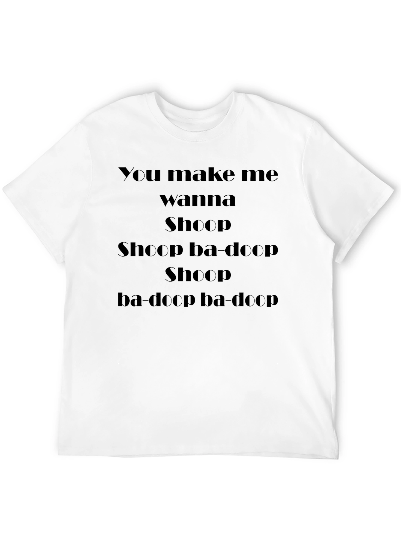 Black Shoop Lyrics T-Shirt - Fun Music Tee view 12