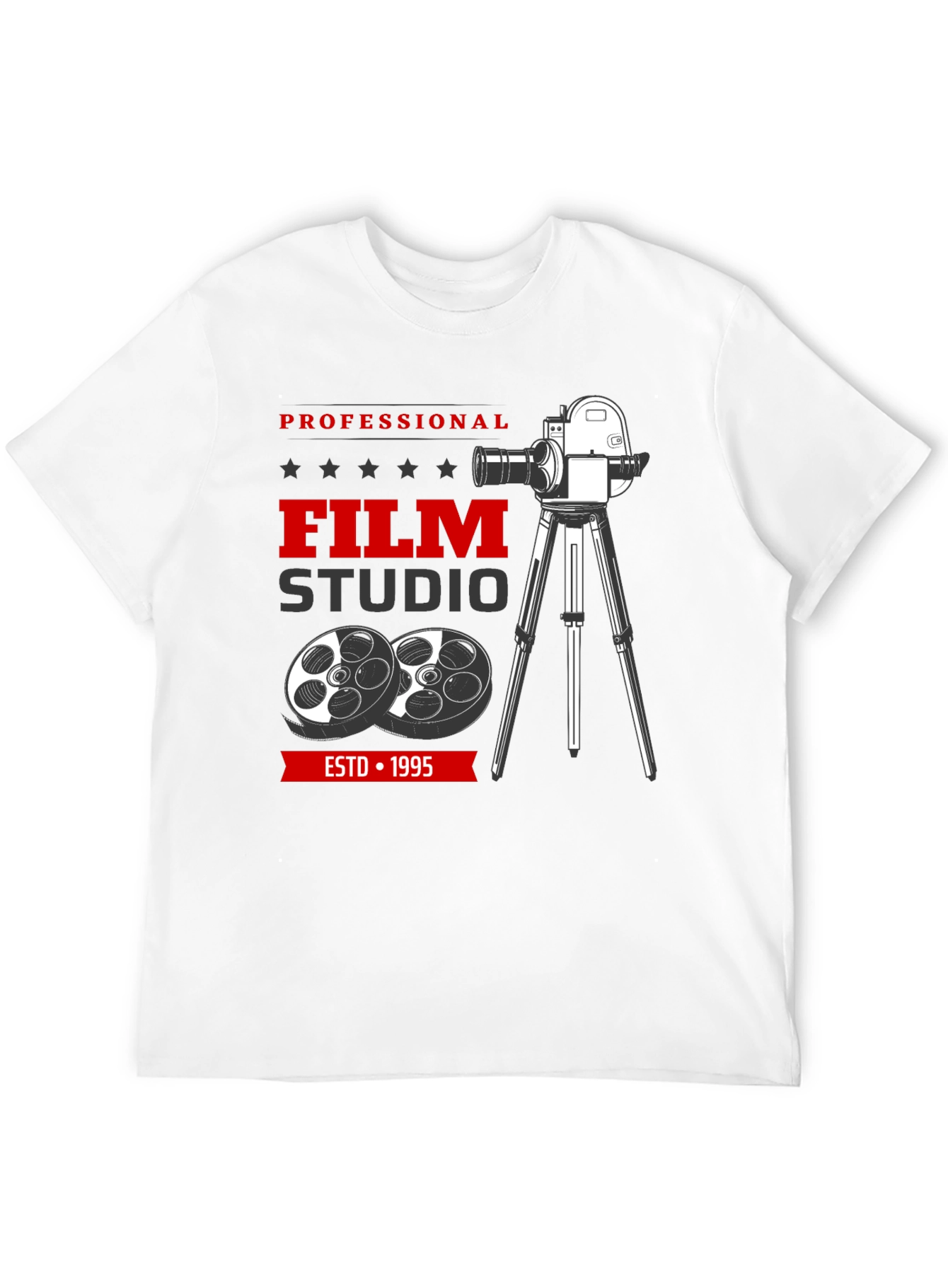 Black Professional Film Studio T-Shirt view 12
