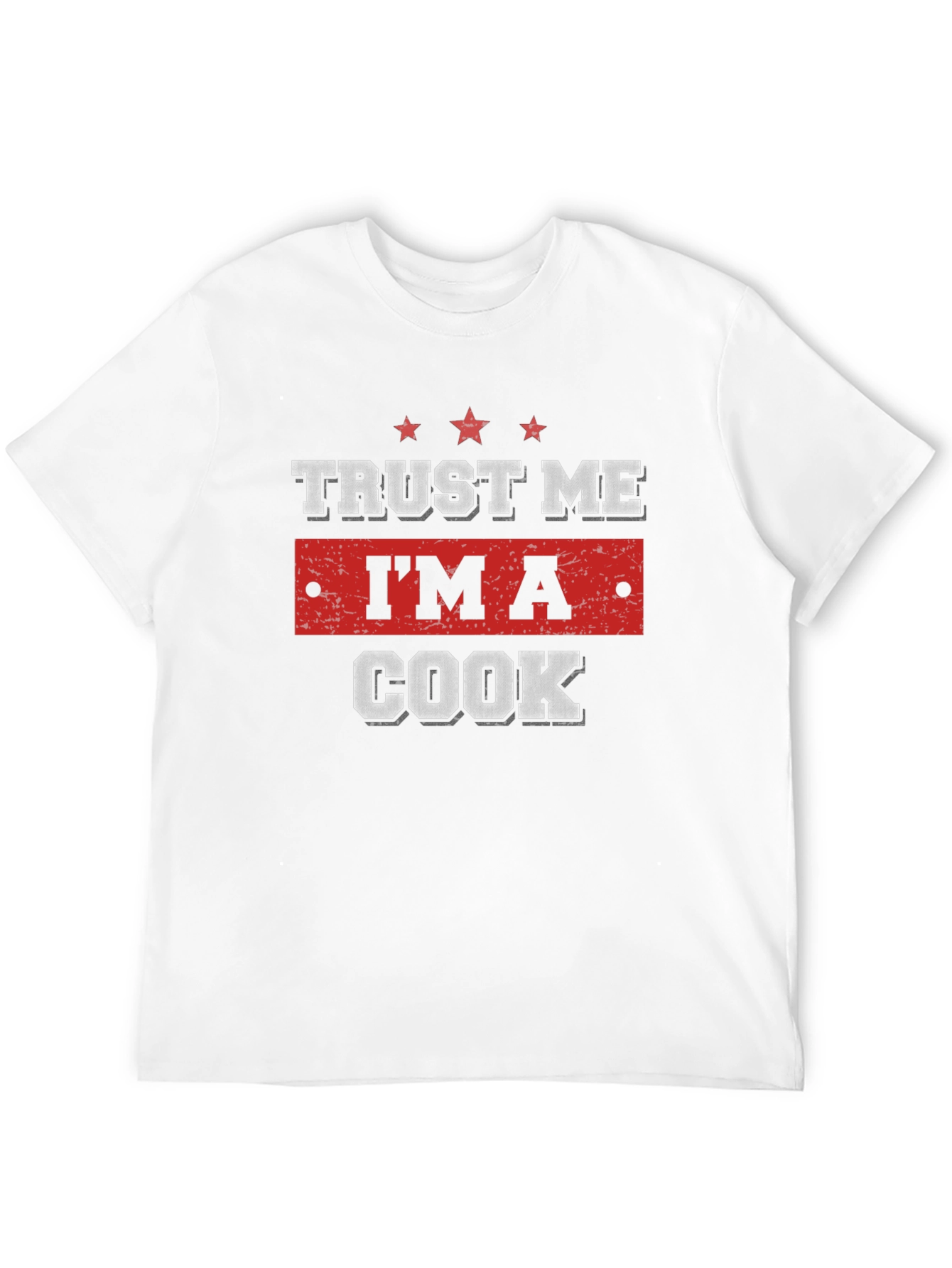 Black Trust Me I'm A Cook T-Shirt view 12