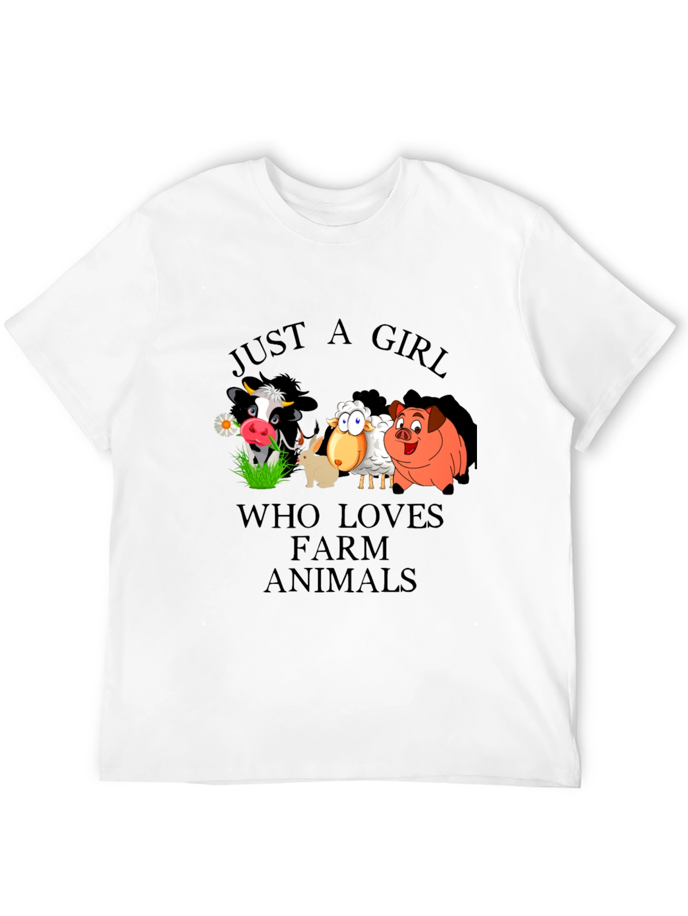 Black Farm Animal Lover Graphic T-Shirt view 12