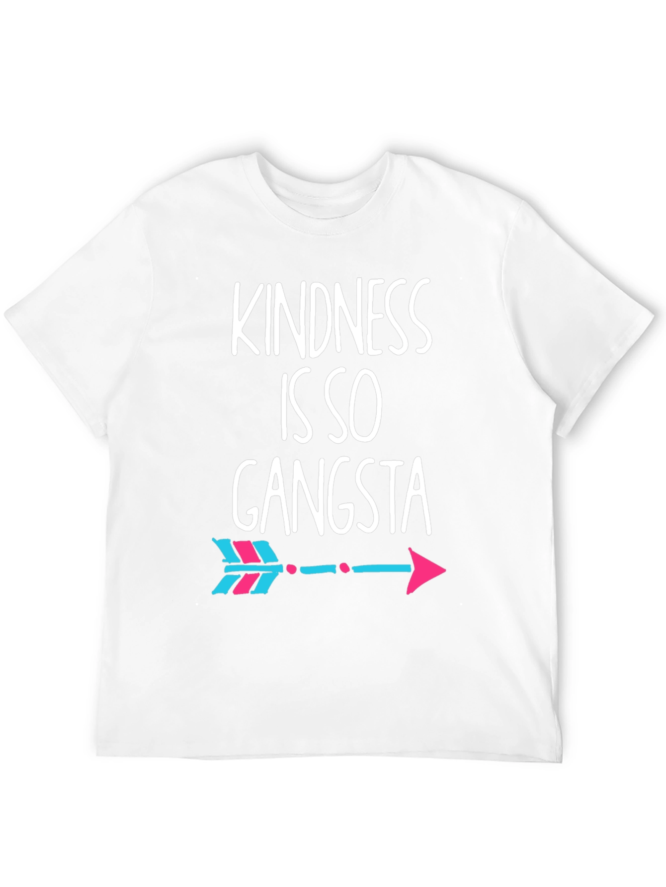 Black Kindness is So Gangsta Tee - Arrow Design view 12