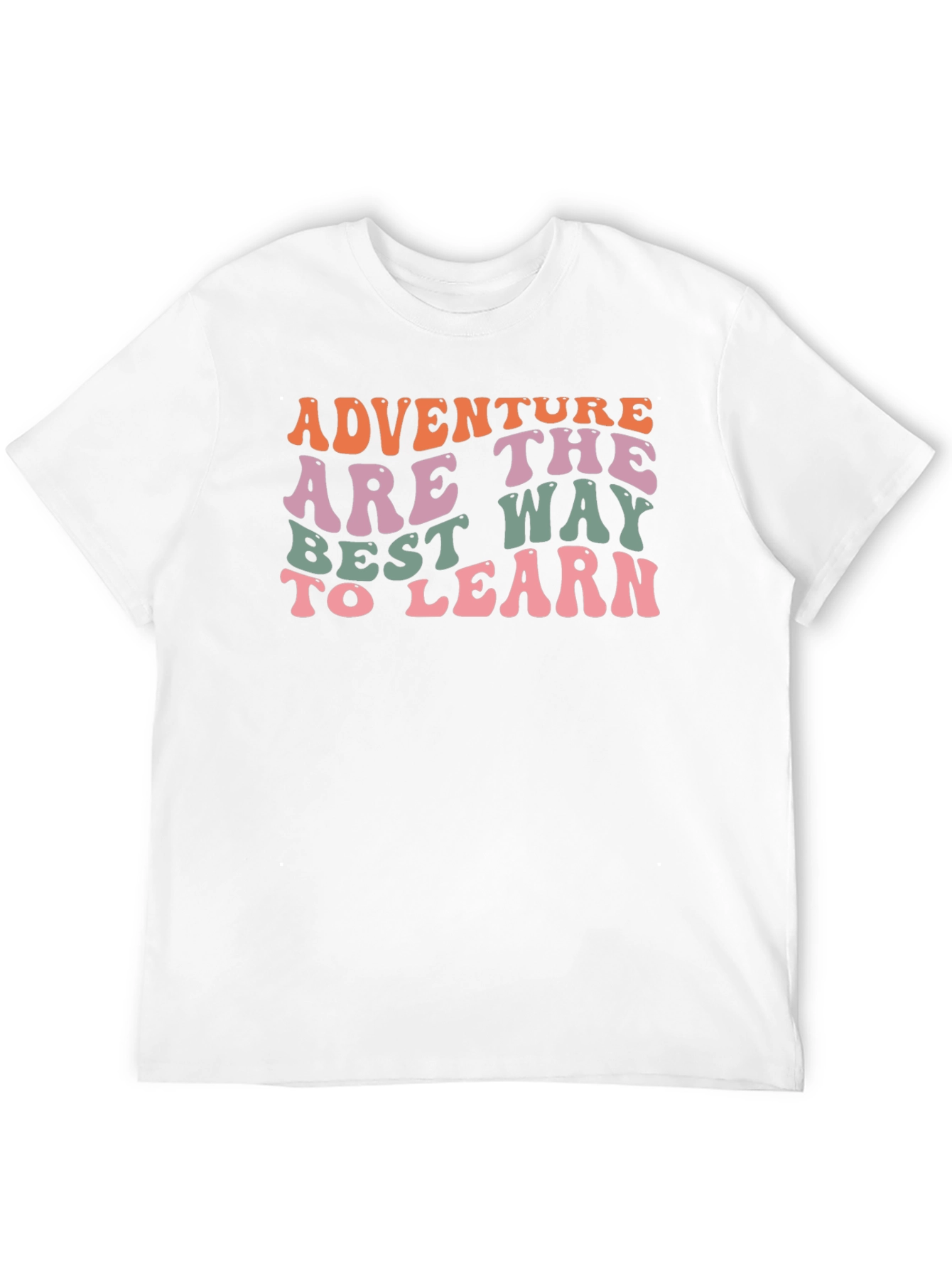 Black Adventure Is the Best Way to Learn Graphic Tee view 12