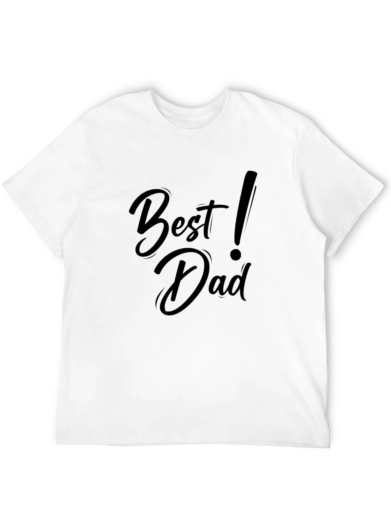 Black Best Dad Black T-Shirt view 12