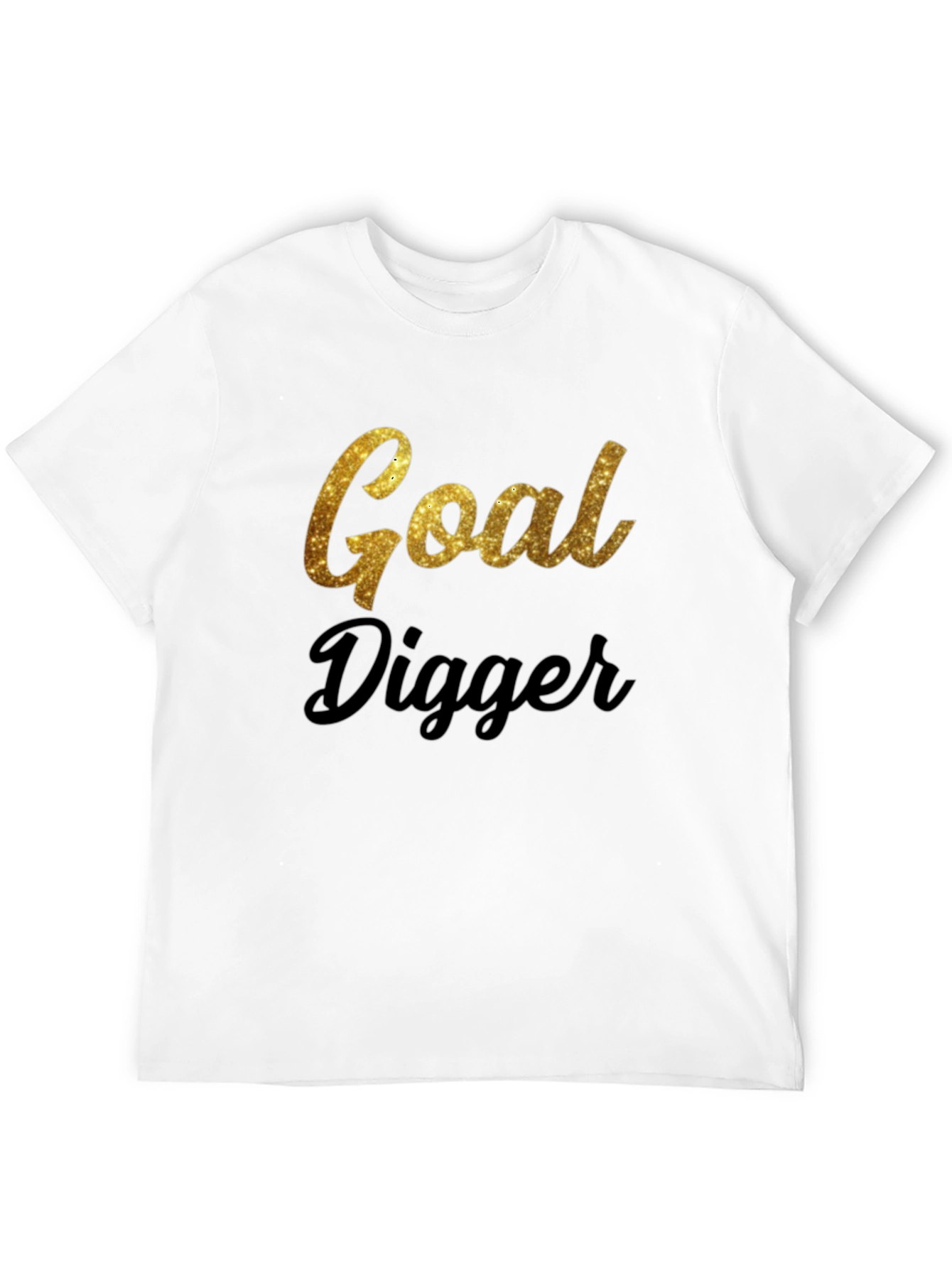 Black Goal Digger Black T-Shirt view 12