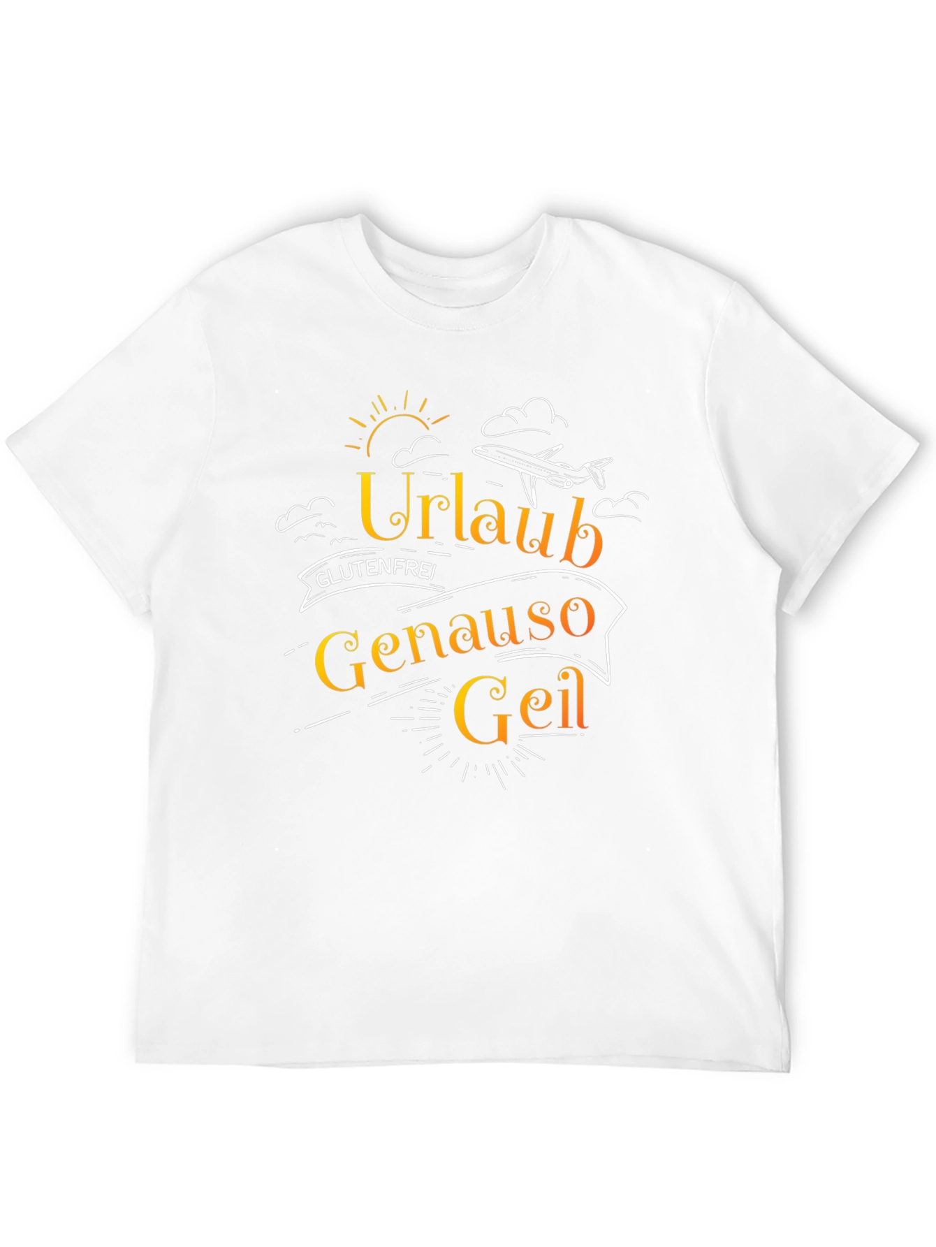 Black  Urlaub Genauso Geil Graphic Tee view 12