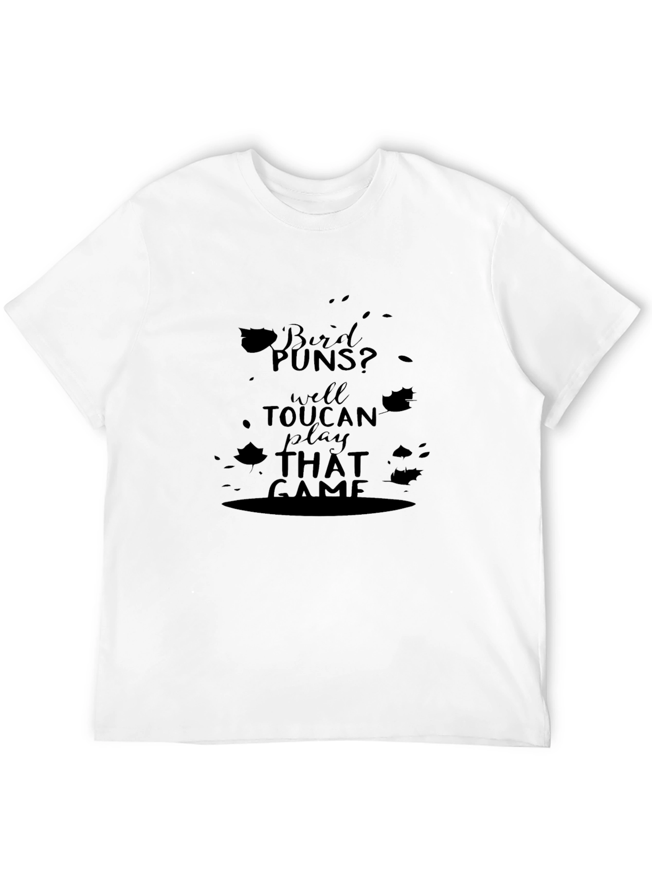 Black Bird Pun T-Shirt - Toucan Play That Game view 12