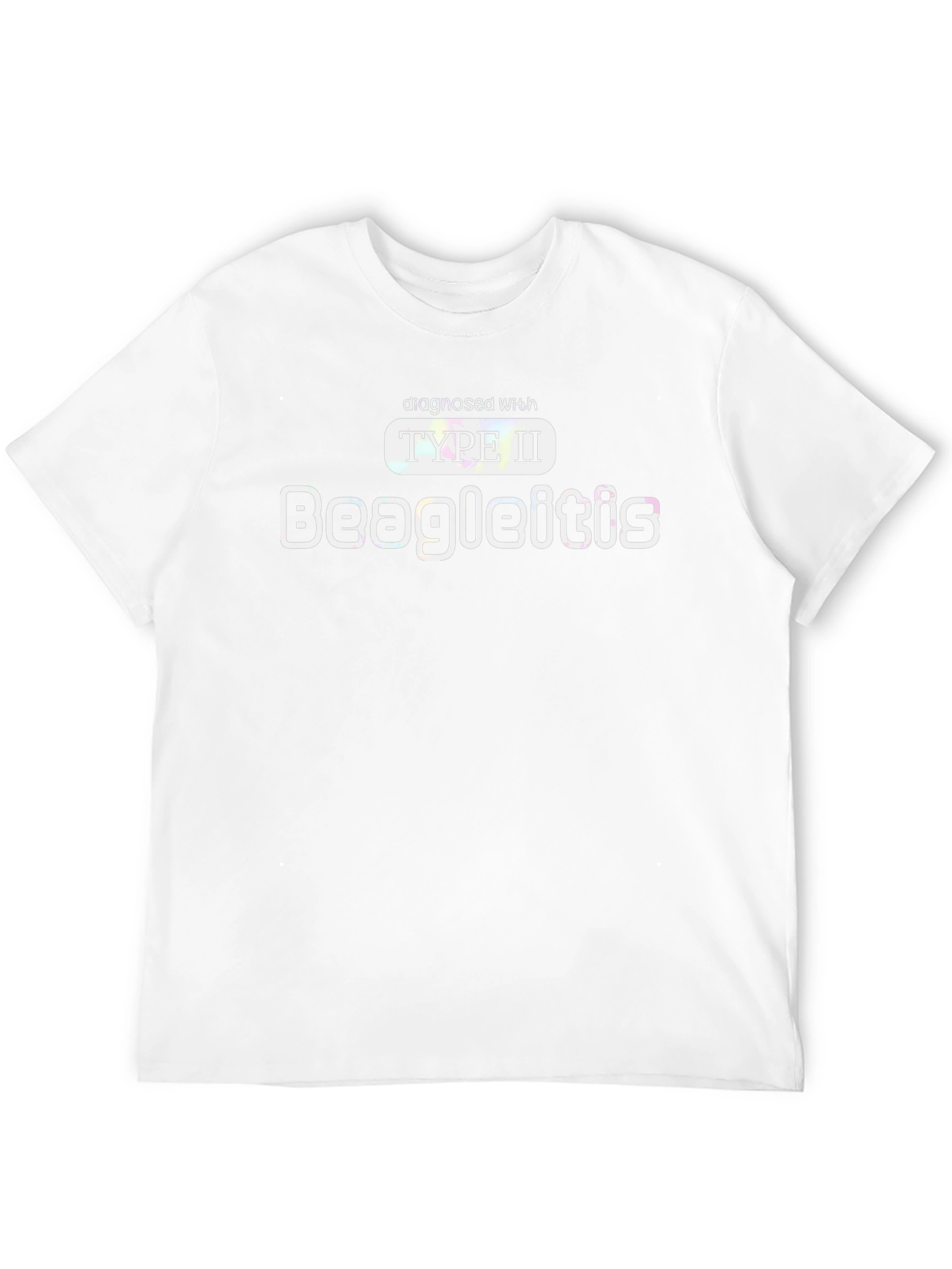 Black Beagleitis Type II Graphic T-Shirt view 12