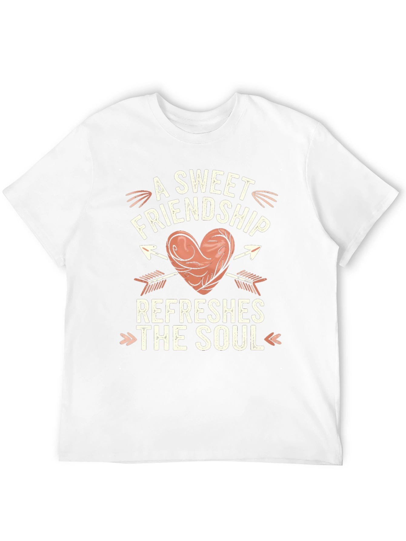 Black Sweet Friendship Heart Graphic Tee view 12