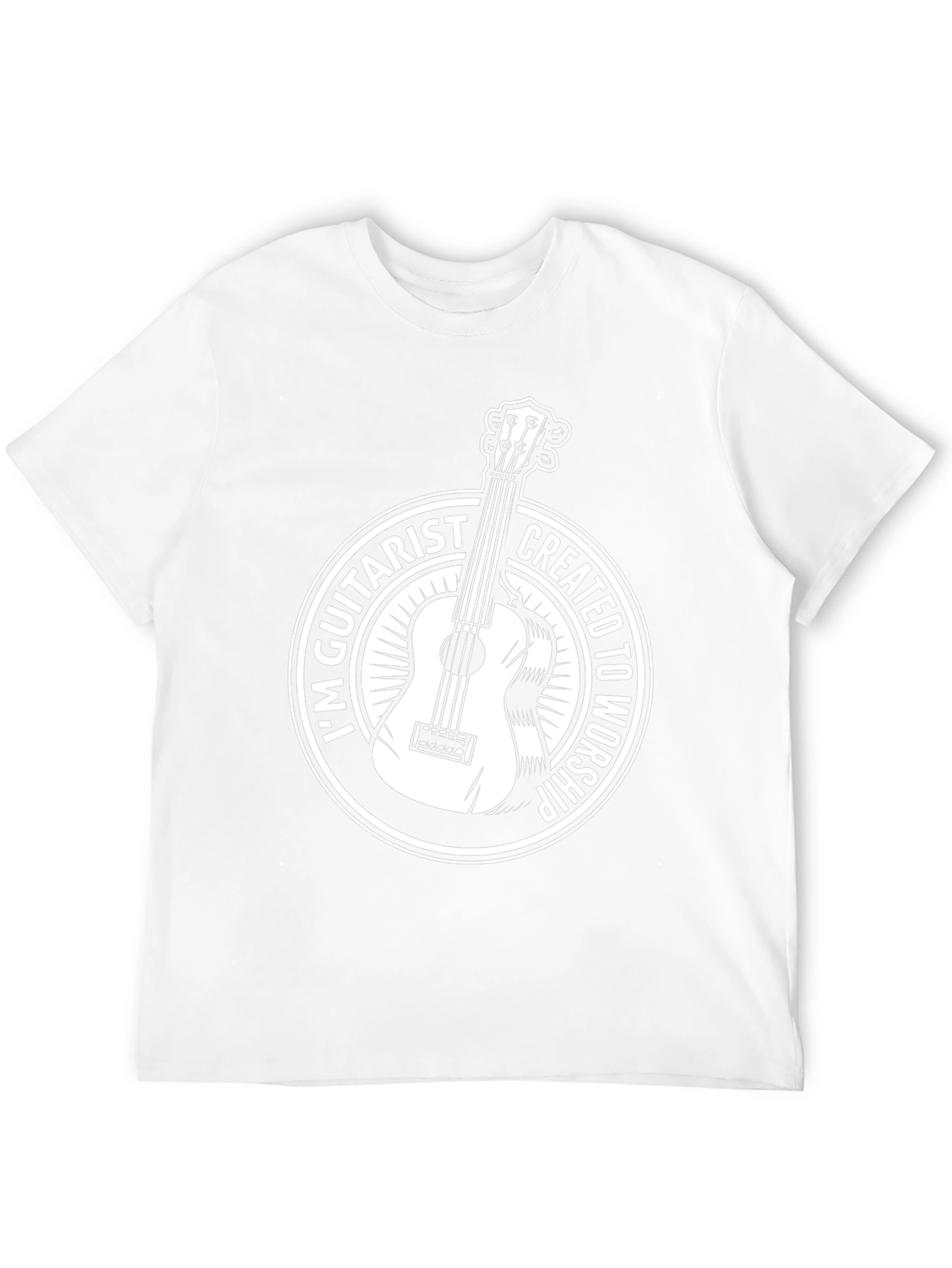 Guitarist Worship Graphic Tee - Black - 12