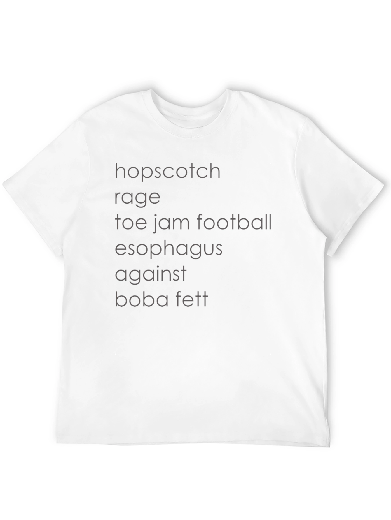 Black Humorous Wordplay T-Shirt - Boba Fett view 12