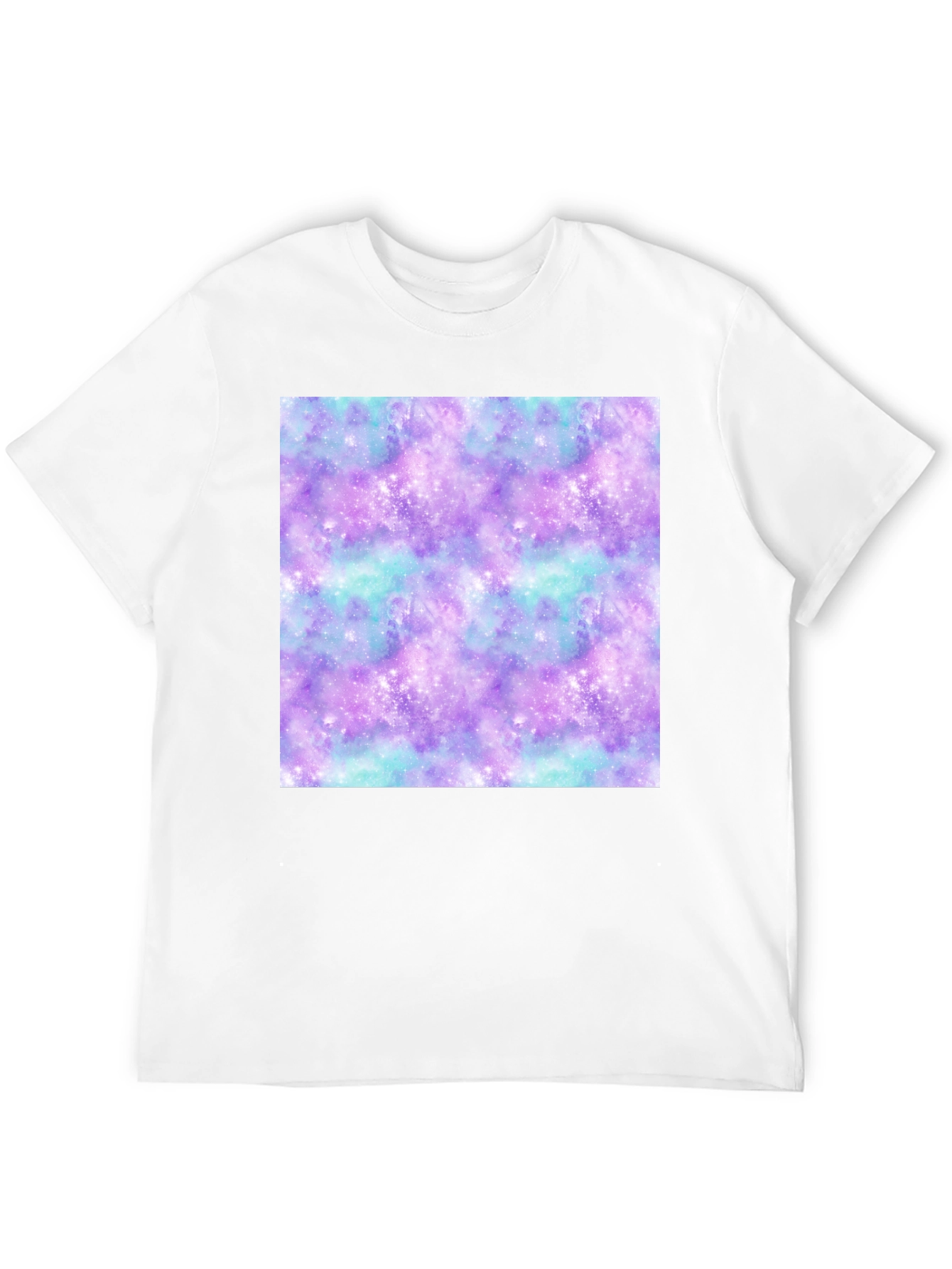 Black Galaxy Print Tee - Stylish & Comfortable view 12