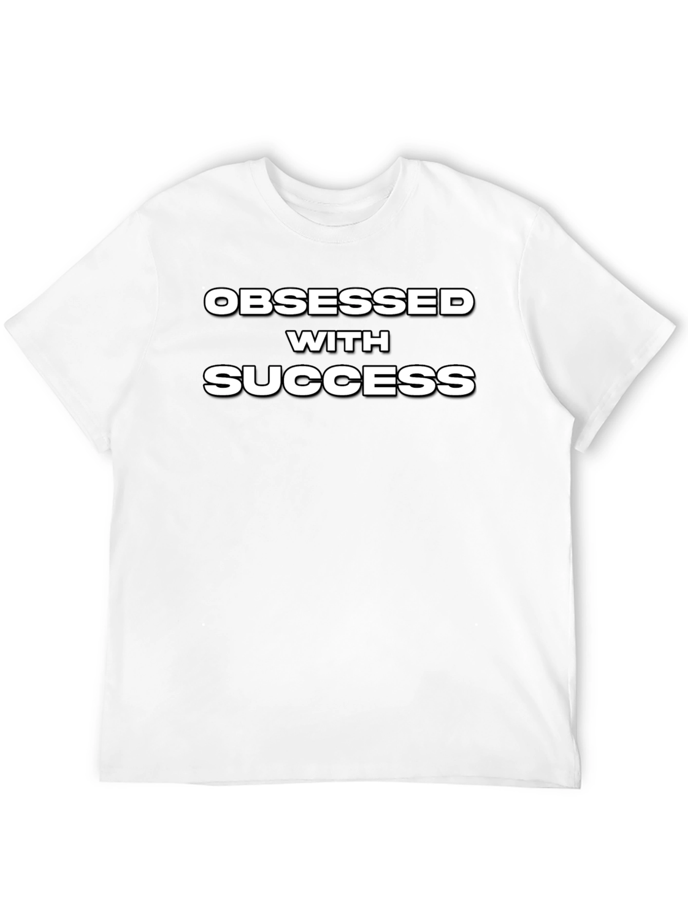 Black Obsessed With Success Black T-Shirt view 12