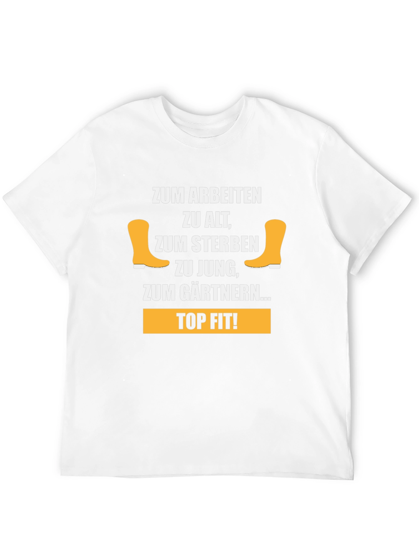 Black Gardening T-Shirt - Zum Gärtnern... Top Fit! view 12