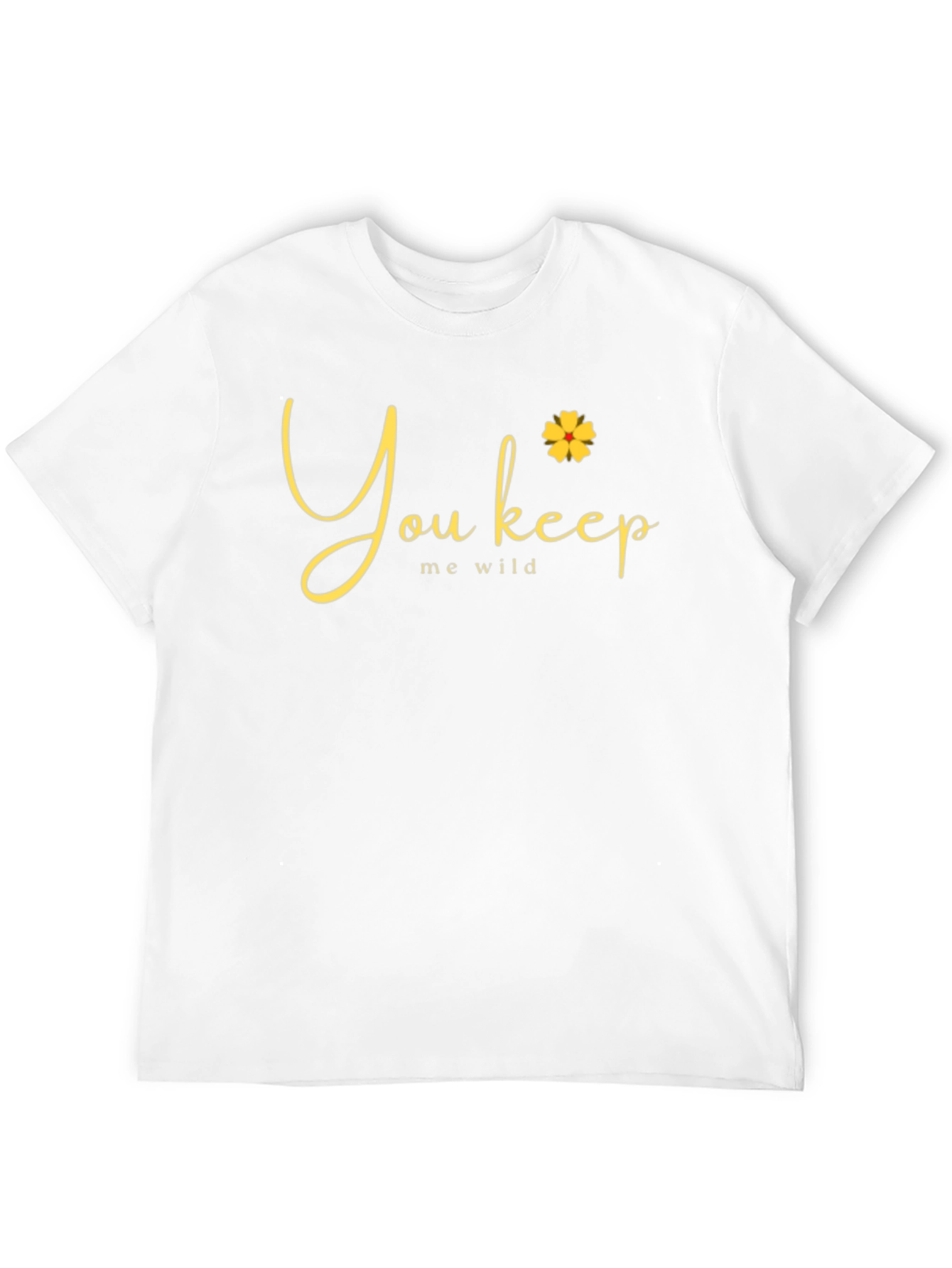 Black You Keep Me Wild Graphic Tee view 12