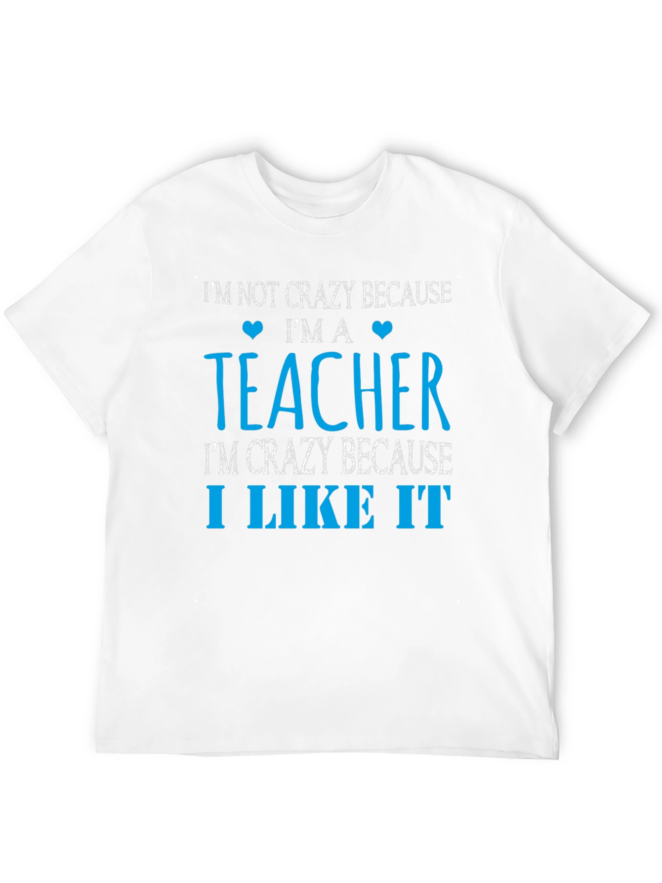 Black Funny Teacher Crazy Like It T-Shirt view 12